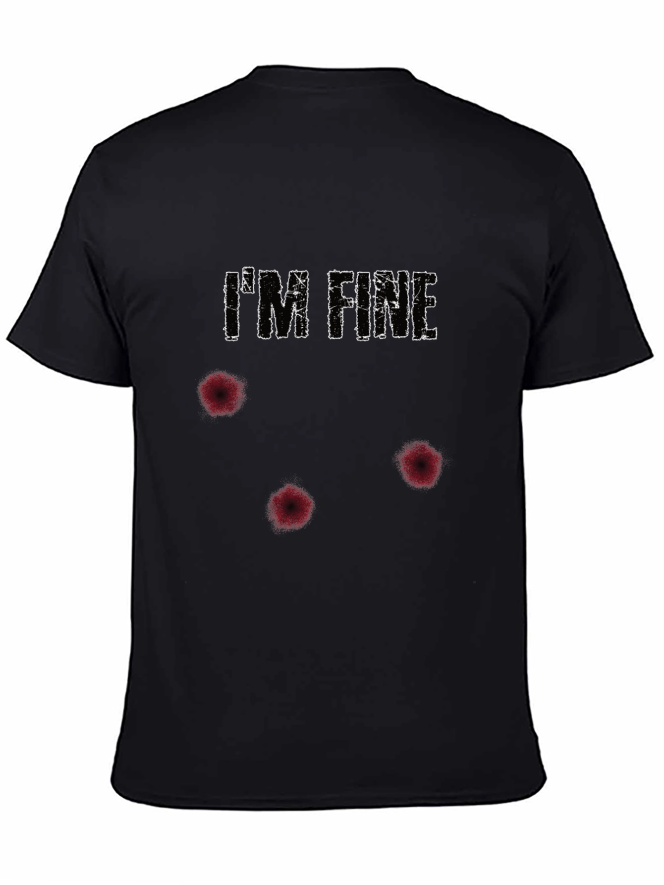 Im Fine Funny Graphic T-Shirt - Humor Tee