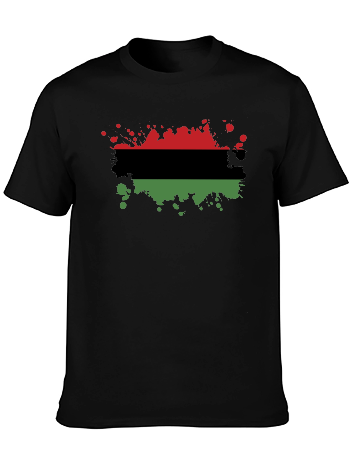 Pan-African Flag T-Shirt - Black Pride Tee