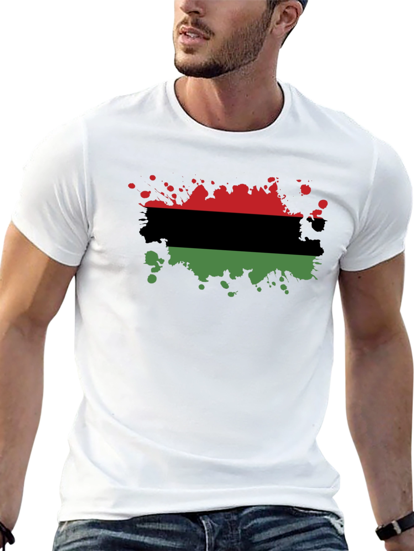 Pan-African Flag T-Shirt - Black Pride Tee