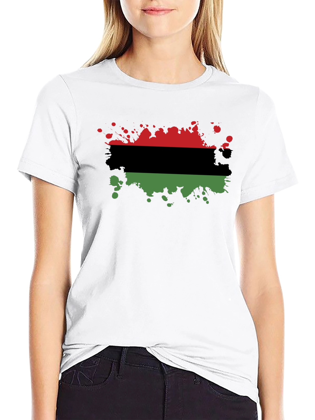 Pan-African Flag T-Shirt - Black Pride Tee