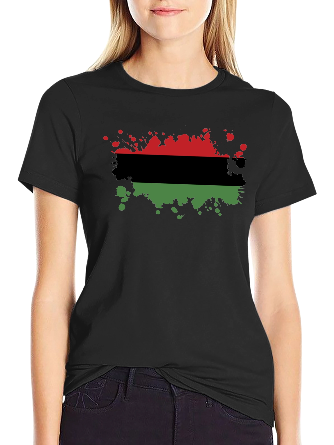 Pan-African Flag T-Shirt - Black Pride Tee