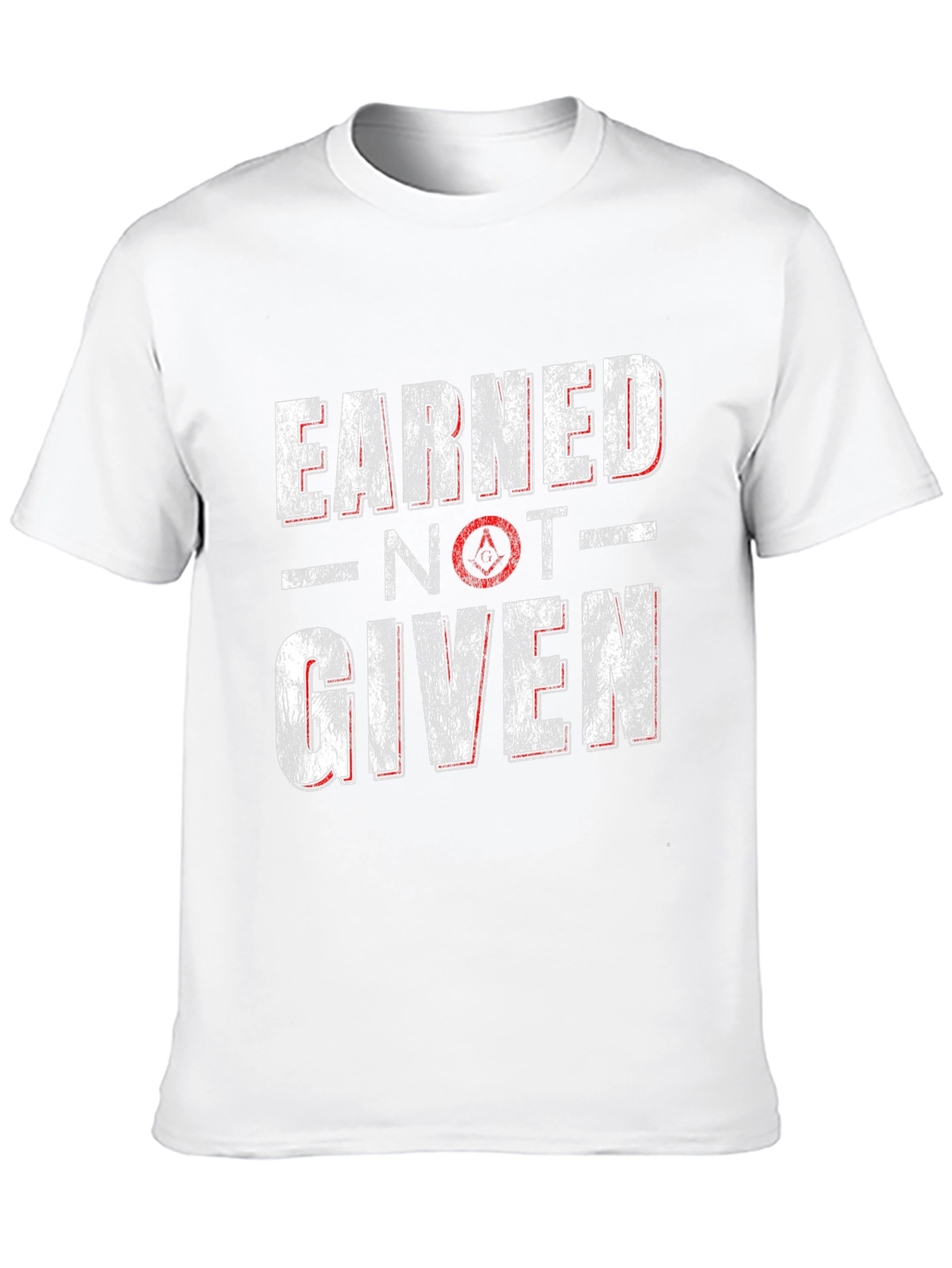 Earned Not Given Graphic Tee - Black Cotton T-Shirt