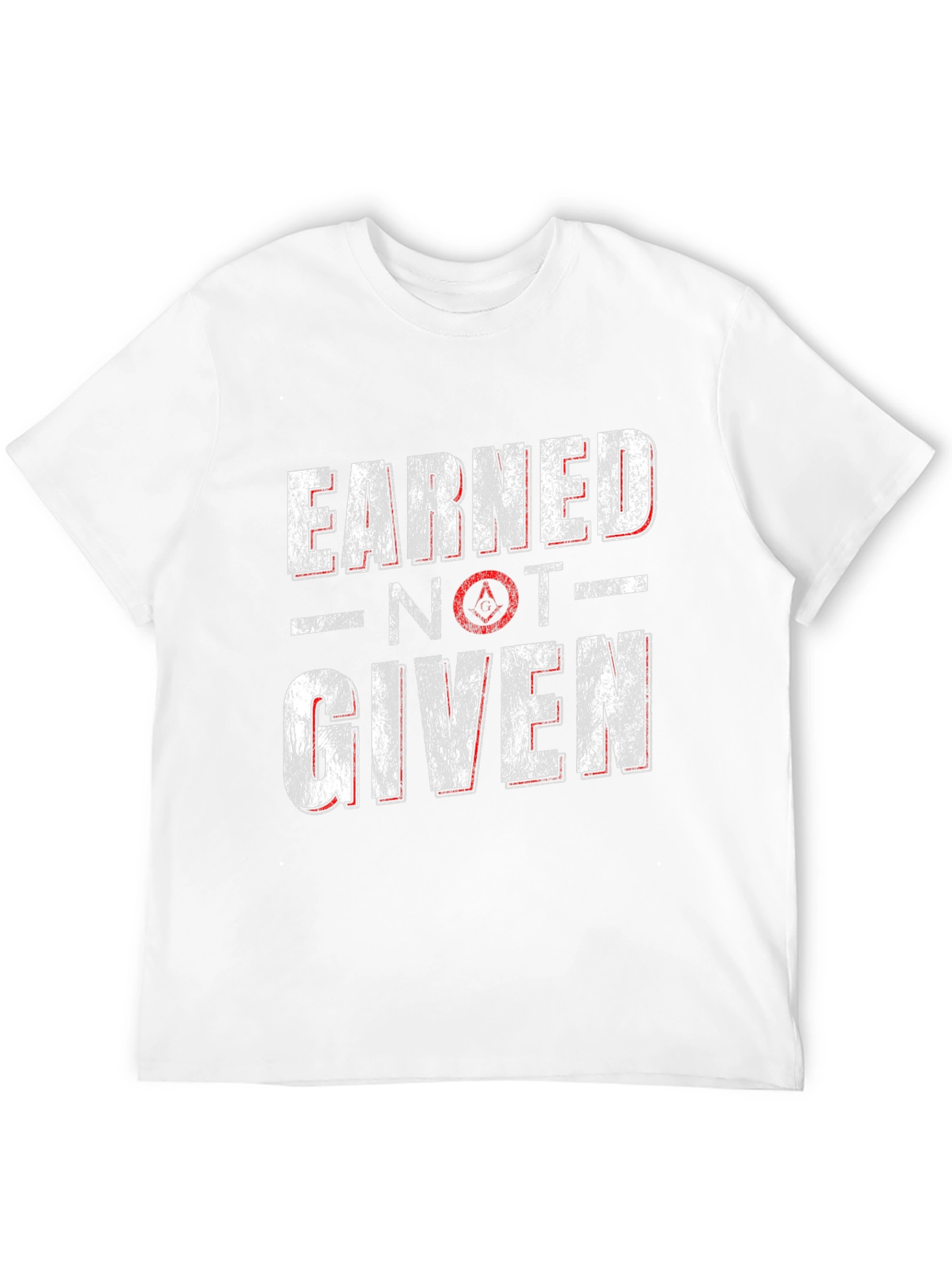 Earned Not Given Graphic Tee - Black Cotton T-Shirt