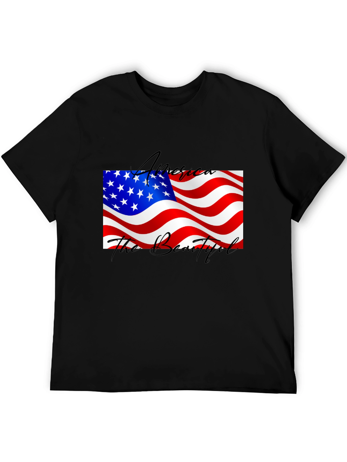 America The Beautiful Patriotic T-Shirt