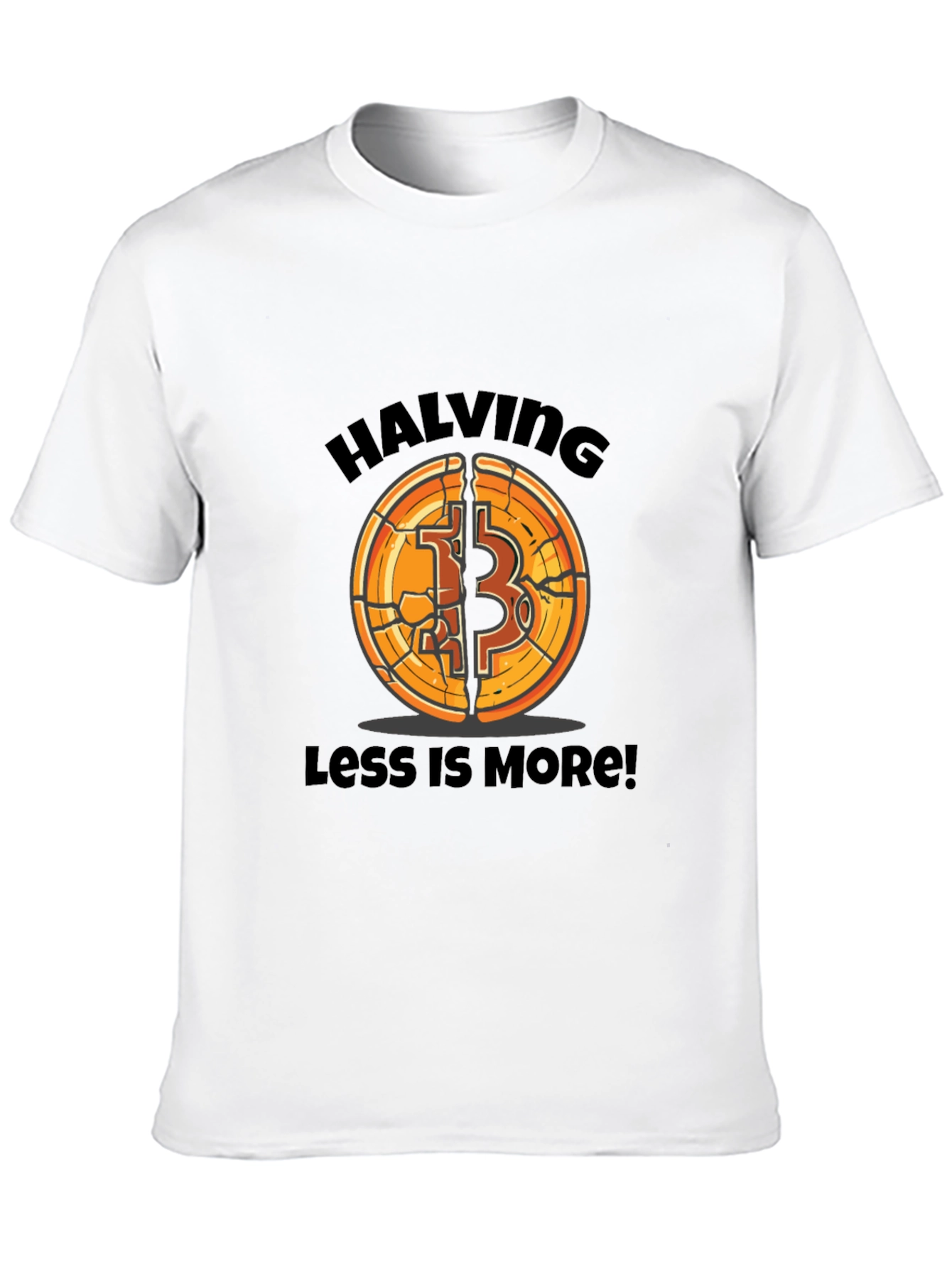 Bitcoin Halving Tee - Less is More!