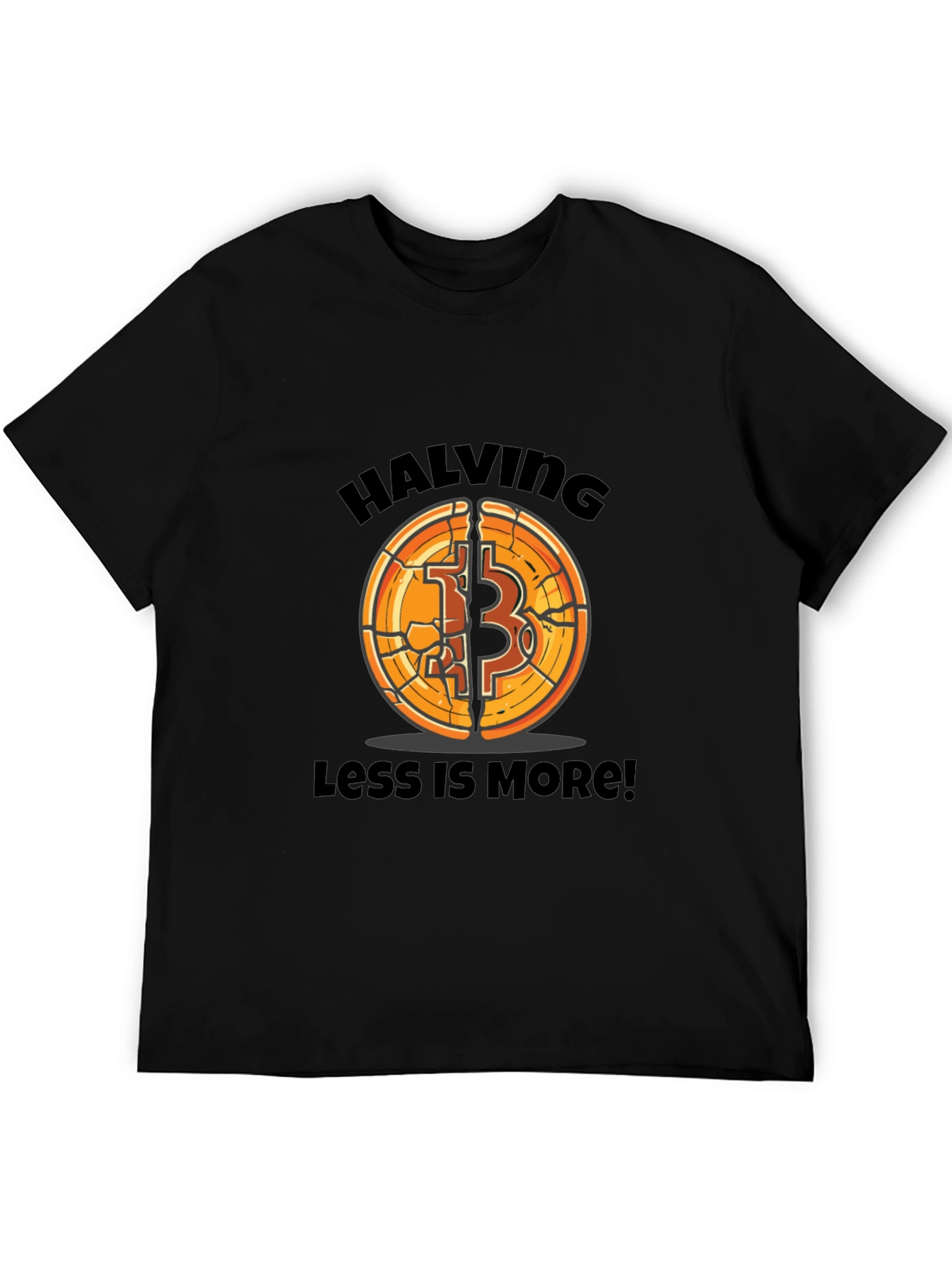 Bitcoin Halving Tee - Less is More!