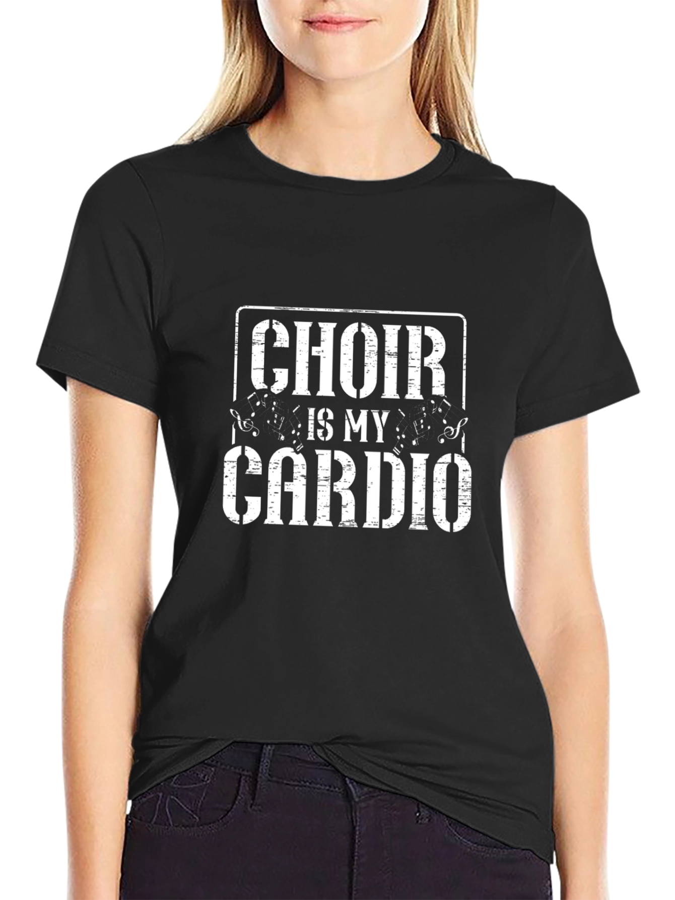 Choir is My Cardio Graphic Tee