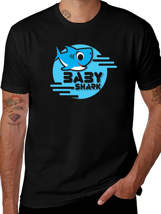 Baby Shark Graphic Black T-Shirt