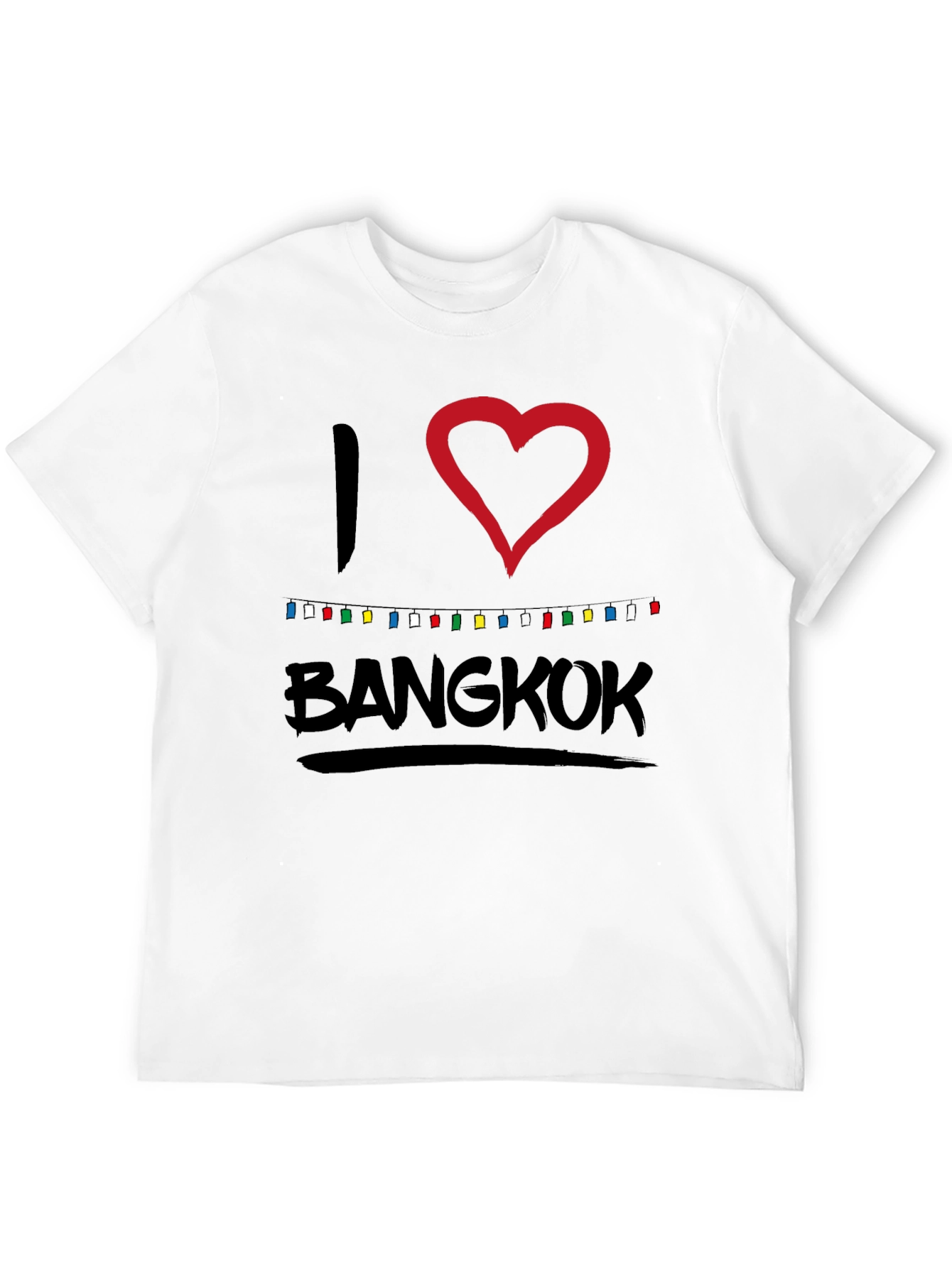 I Love Bangkok T-Shirt - Stylish Souvenir Tee