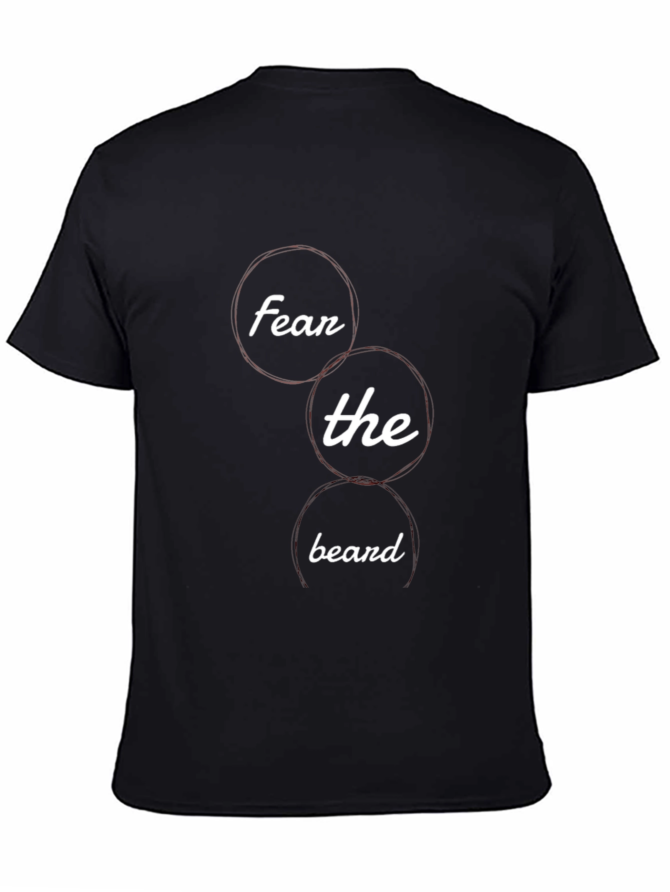 Fear the Beard Graphic Tee - Black