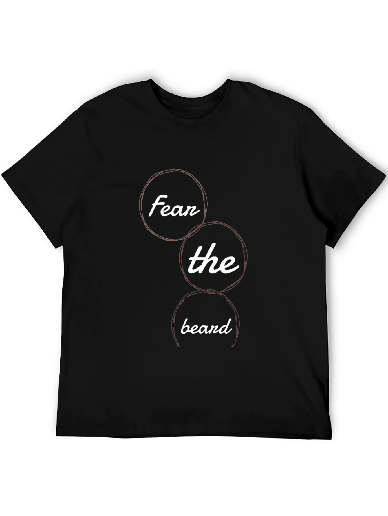 Fear the Beard Graphic Tee - Black