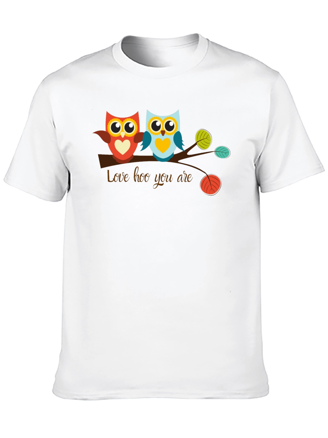 Love Hoo You Are Owl Graphic T-Shirt