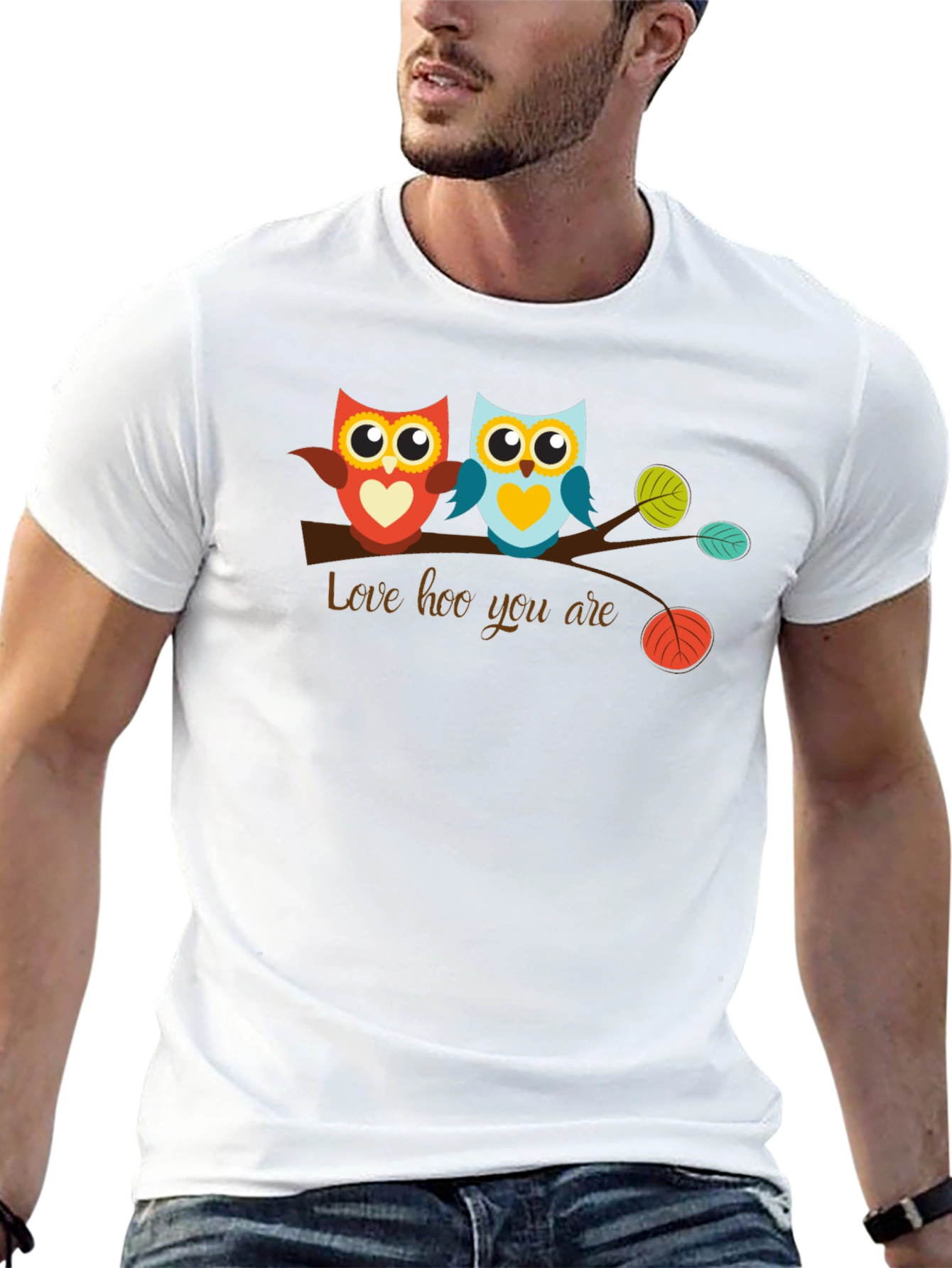 Love Hoo You Are Owl Graphic T-Shirt