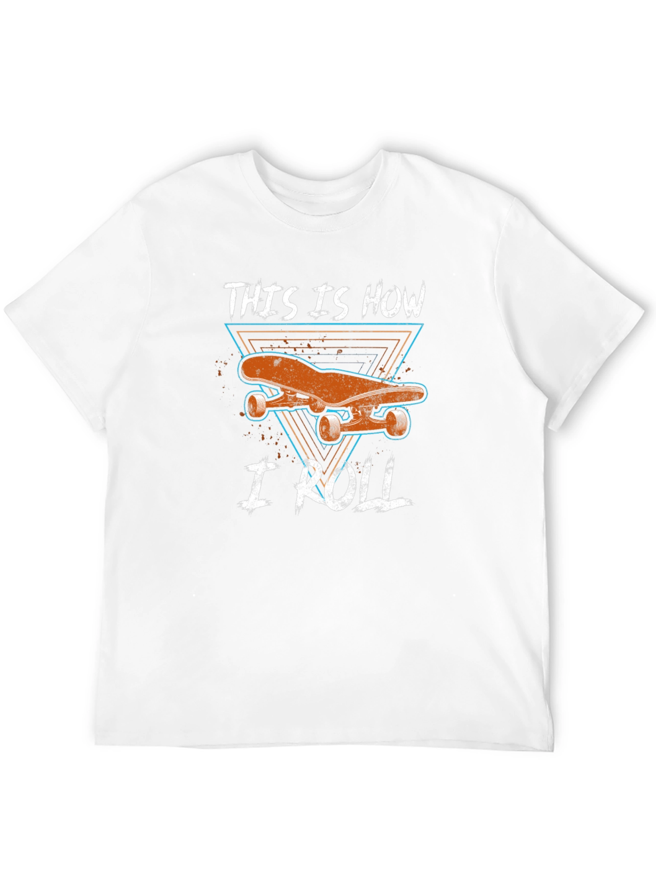 Skateboard Graphic Tee - This is How I Roll