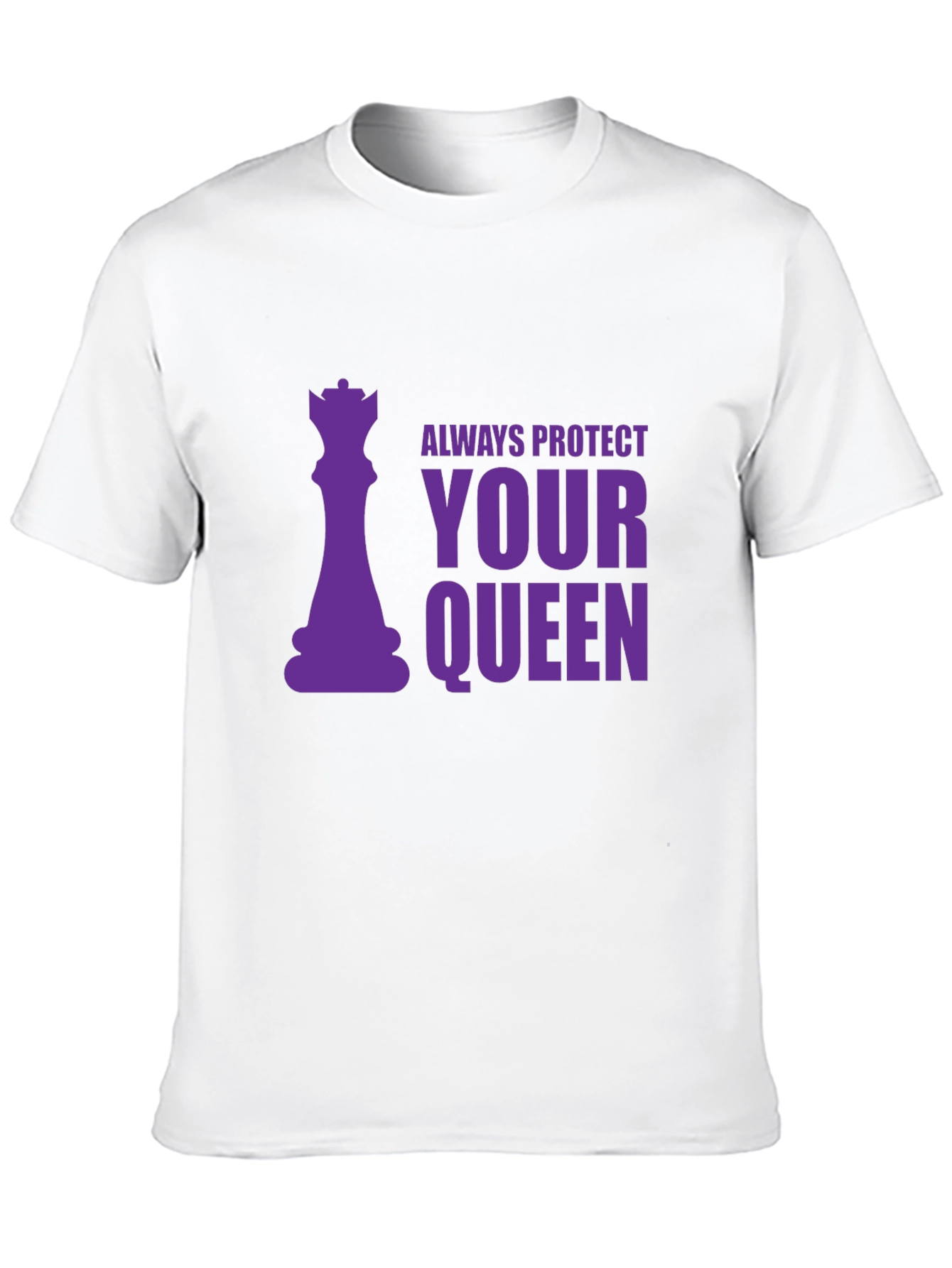 Protect Your Queen Graphic Tee - Chess Lovers Shirt