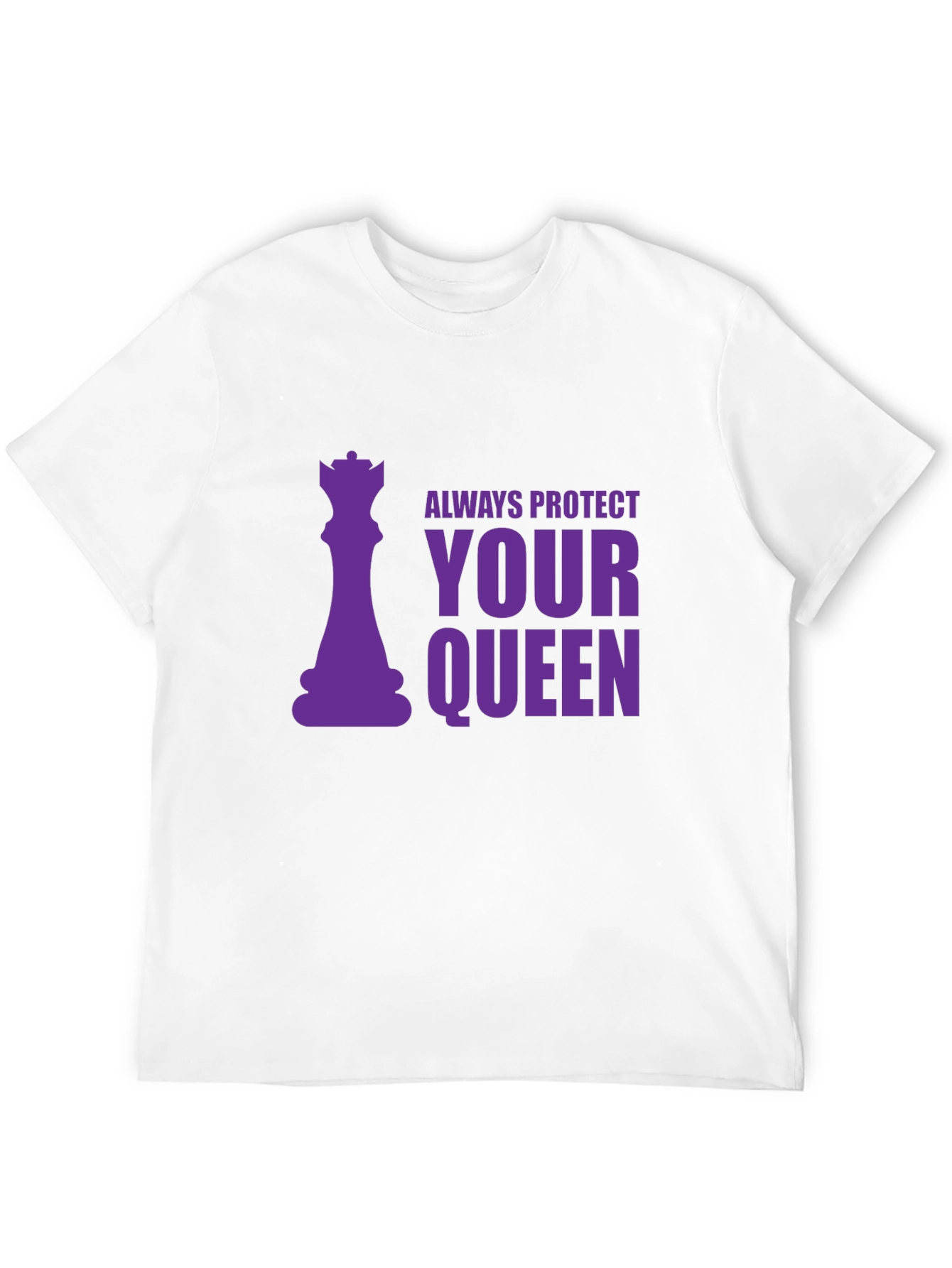 Protect Your Queen Graphic Tee - Chess Lovers Shirt