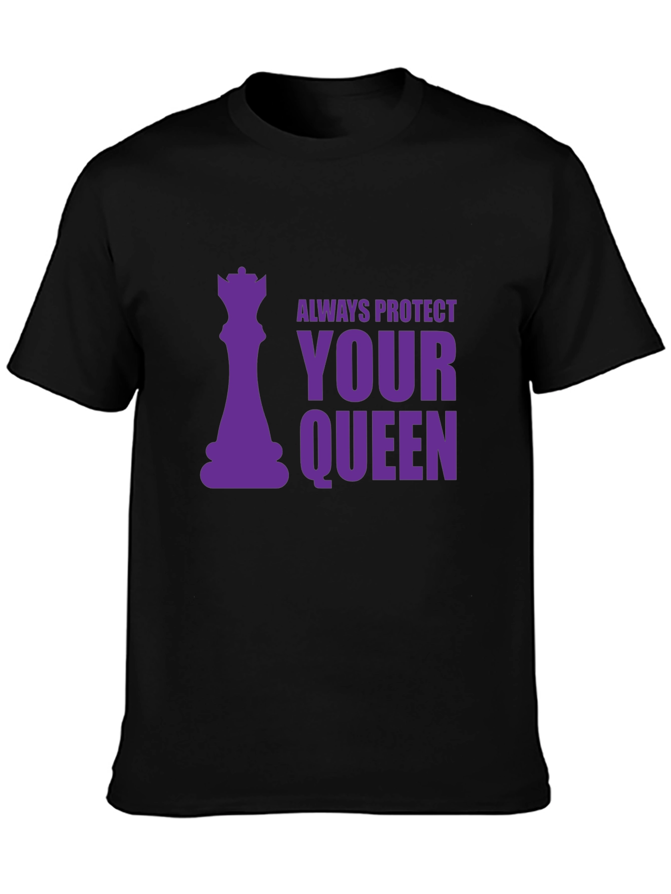Protect Your Queen Graphic Tee - Chess Lovers Shirt