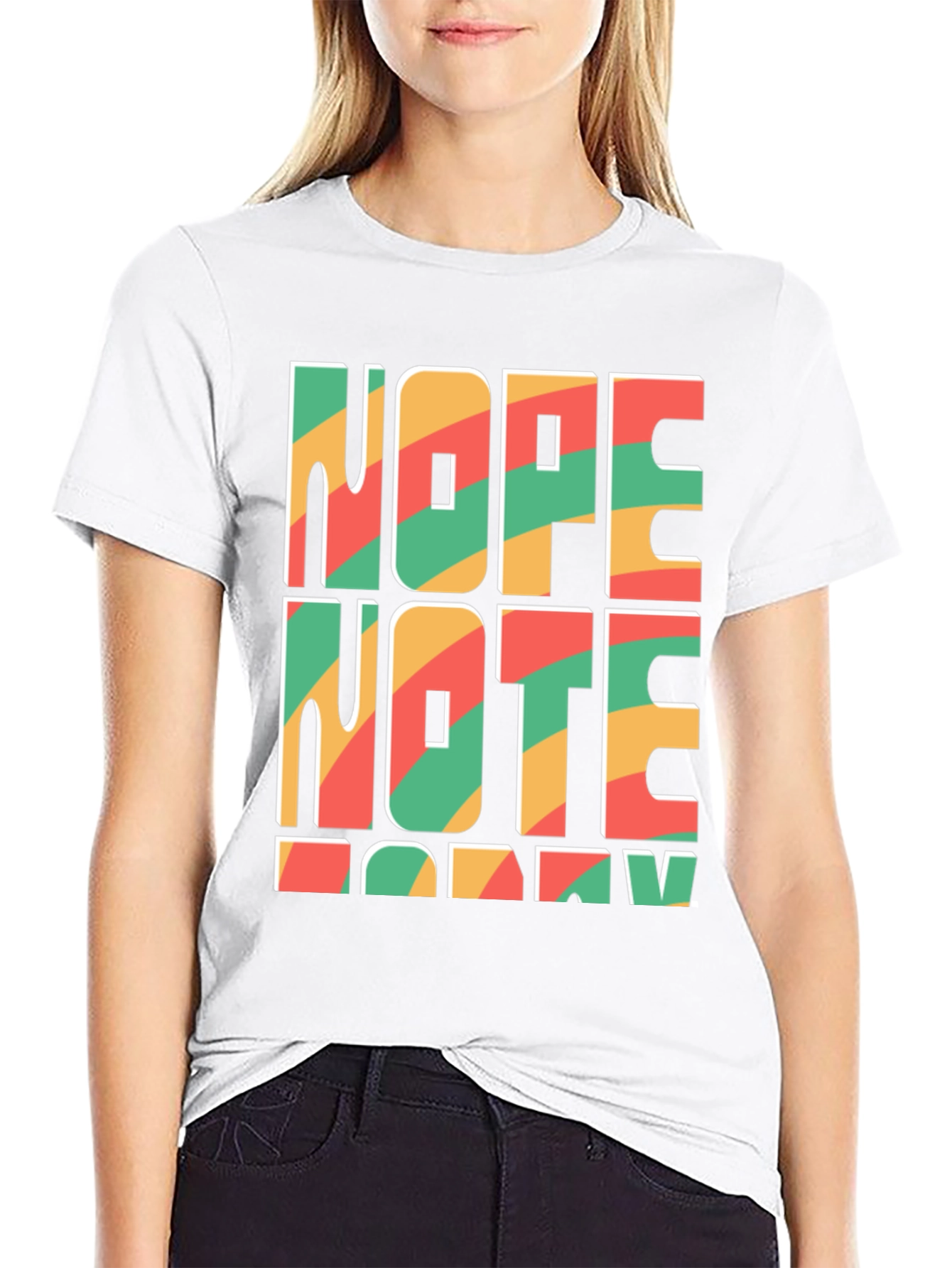 Nope Note Sorry Graphic Tee