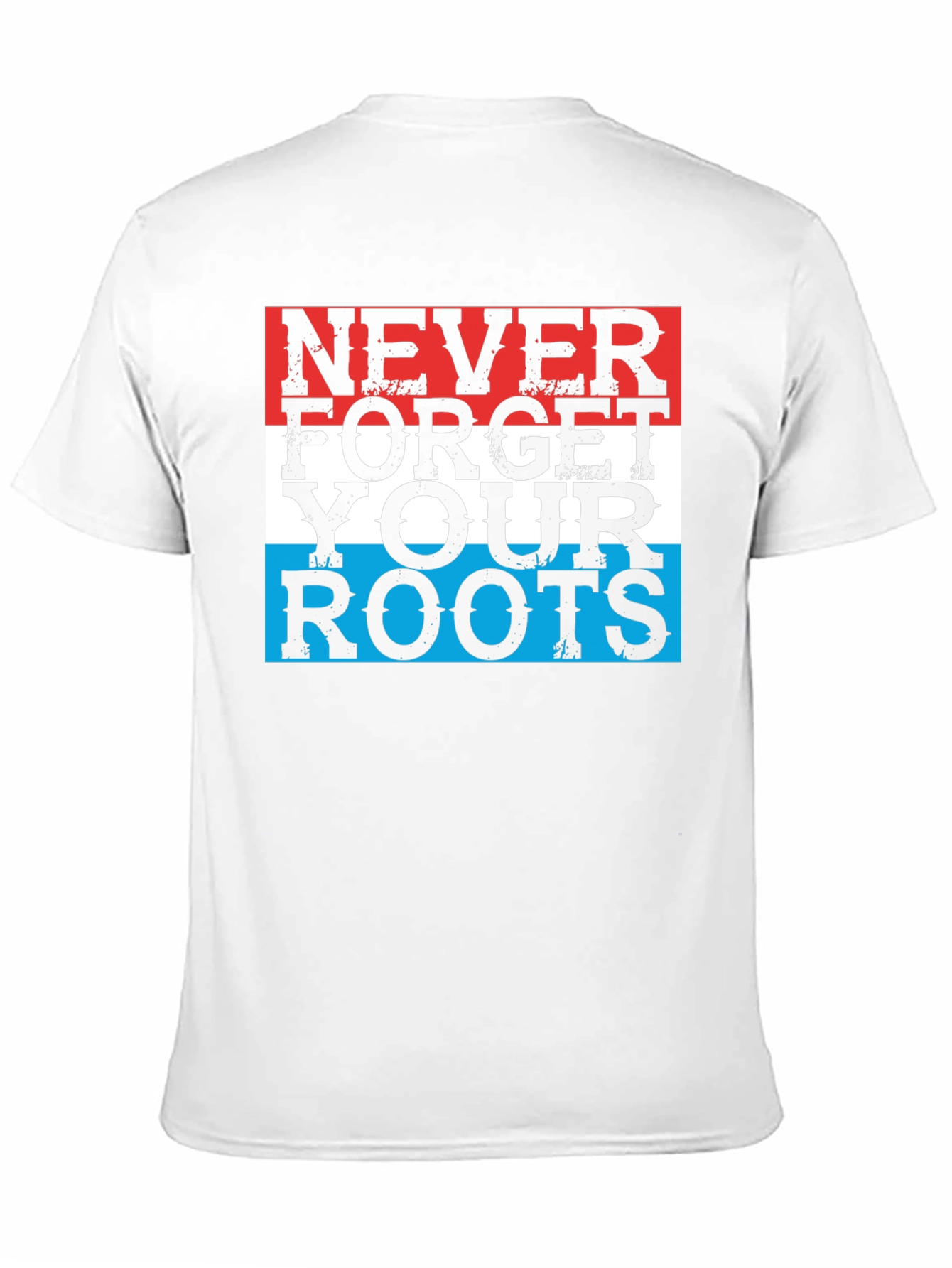 Never Forget Your Roots Graphic Tee - Black