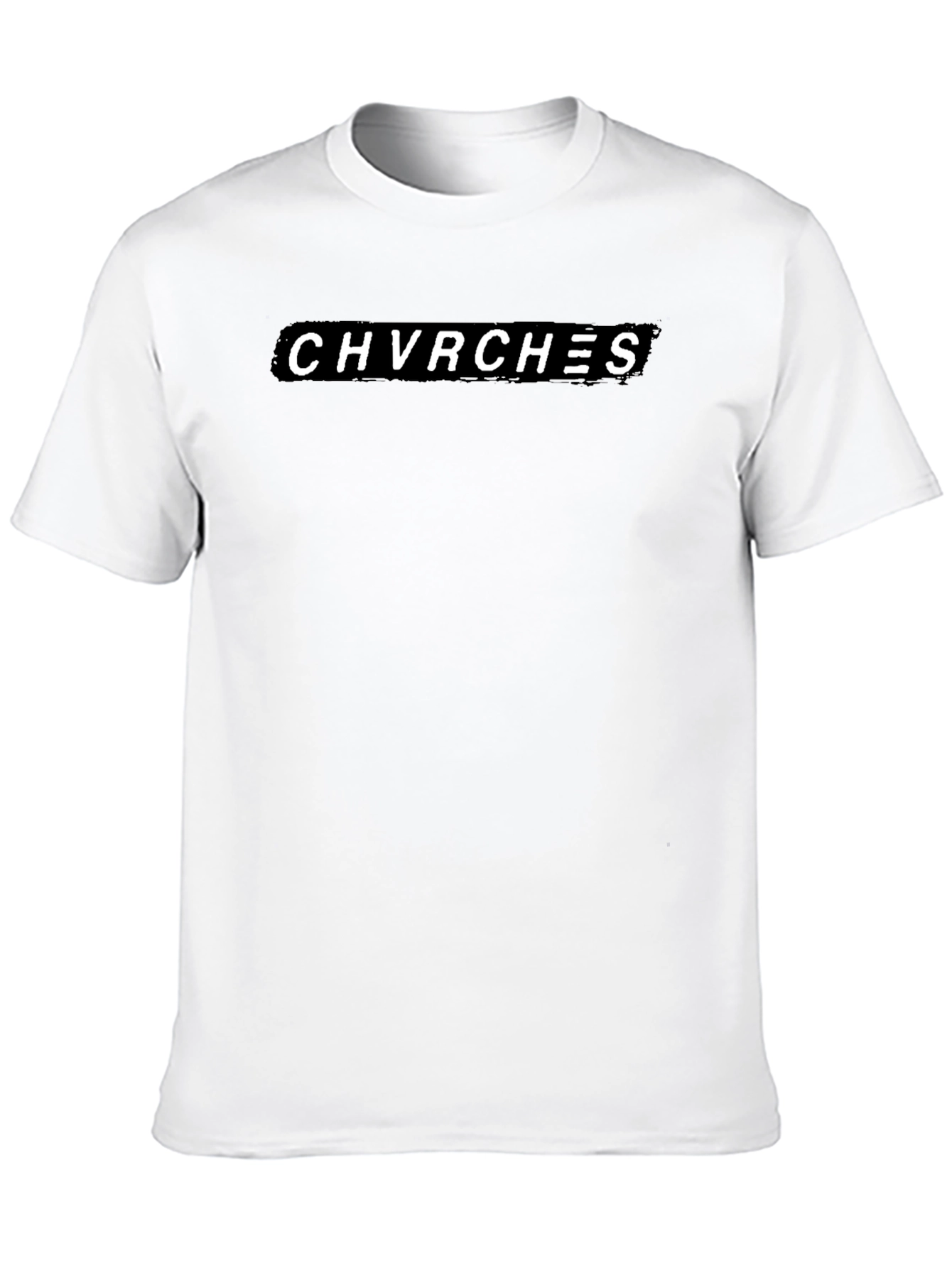 CHVRCHES Band Logo Black T-Shirt