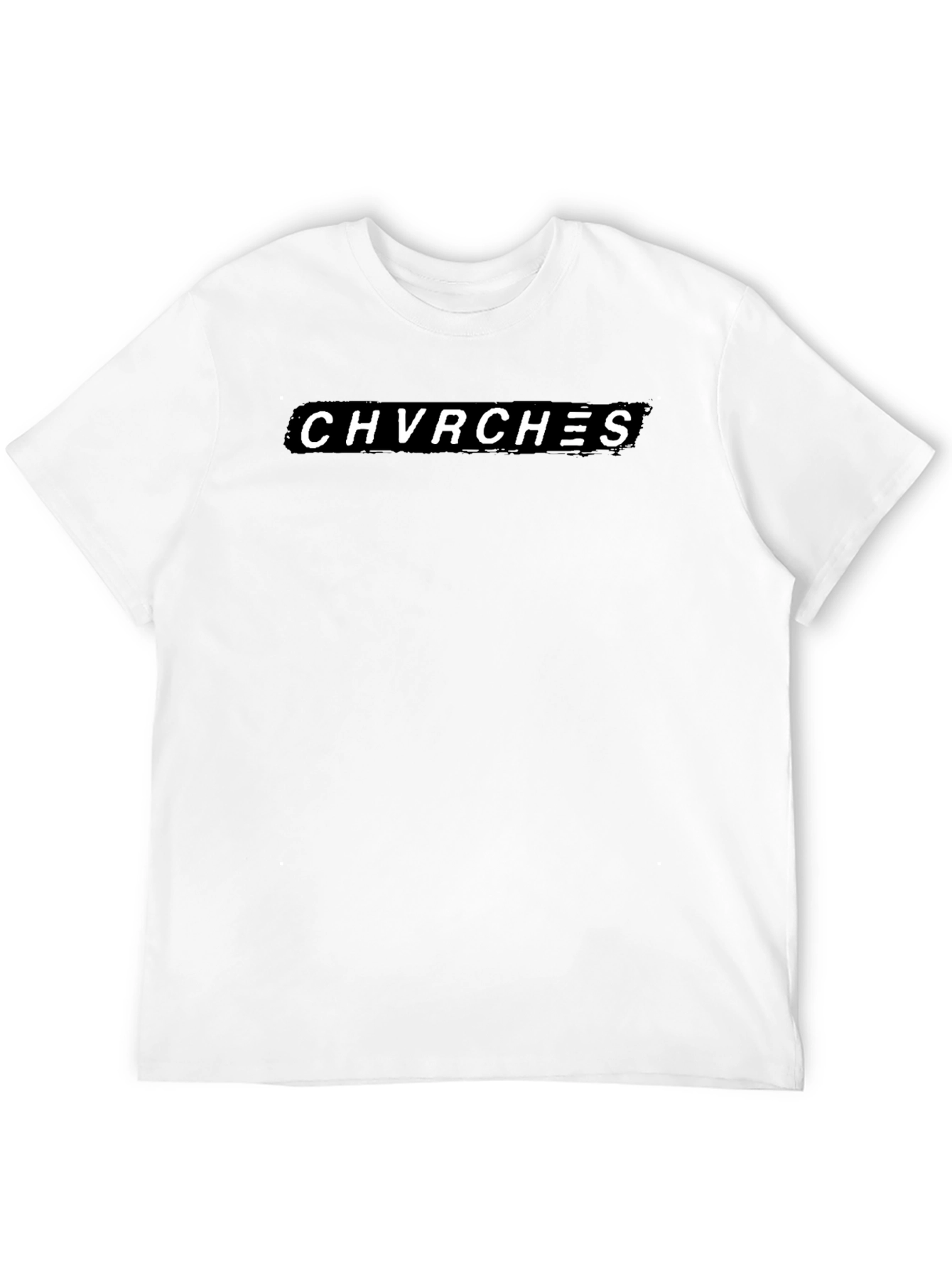 CHVRCHES Band Logo Black T-Shirt
