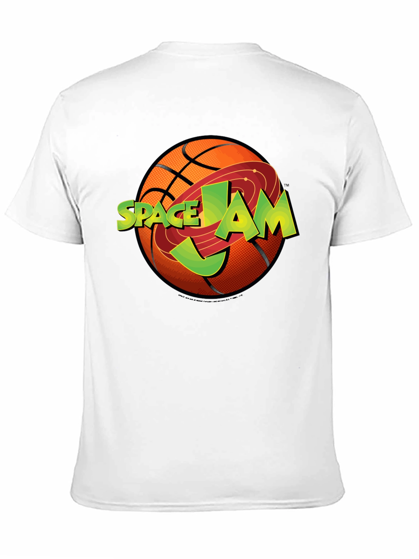 Space Jam Graphic T-Shirt | Black Basketball Tee