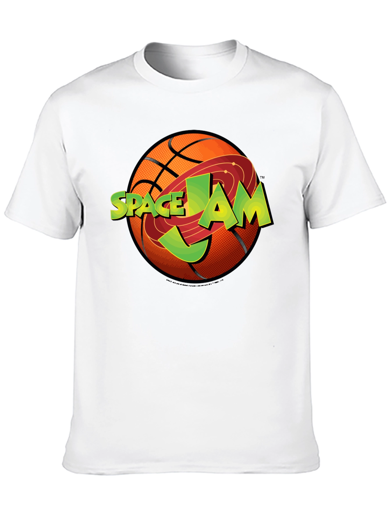 Space Jam Graphic T-Shirt | Black Basketball Tee