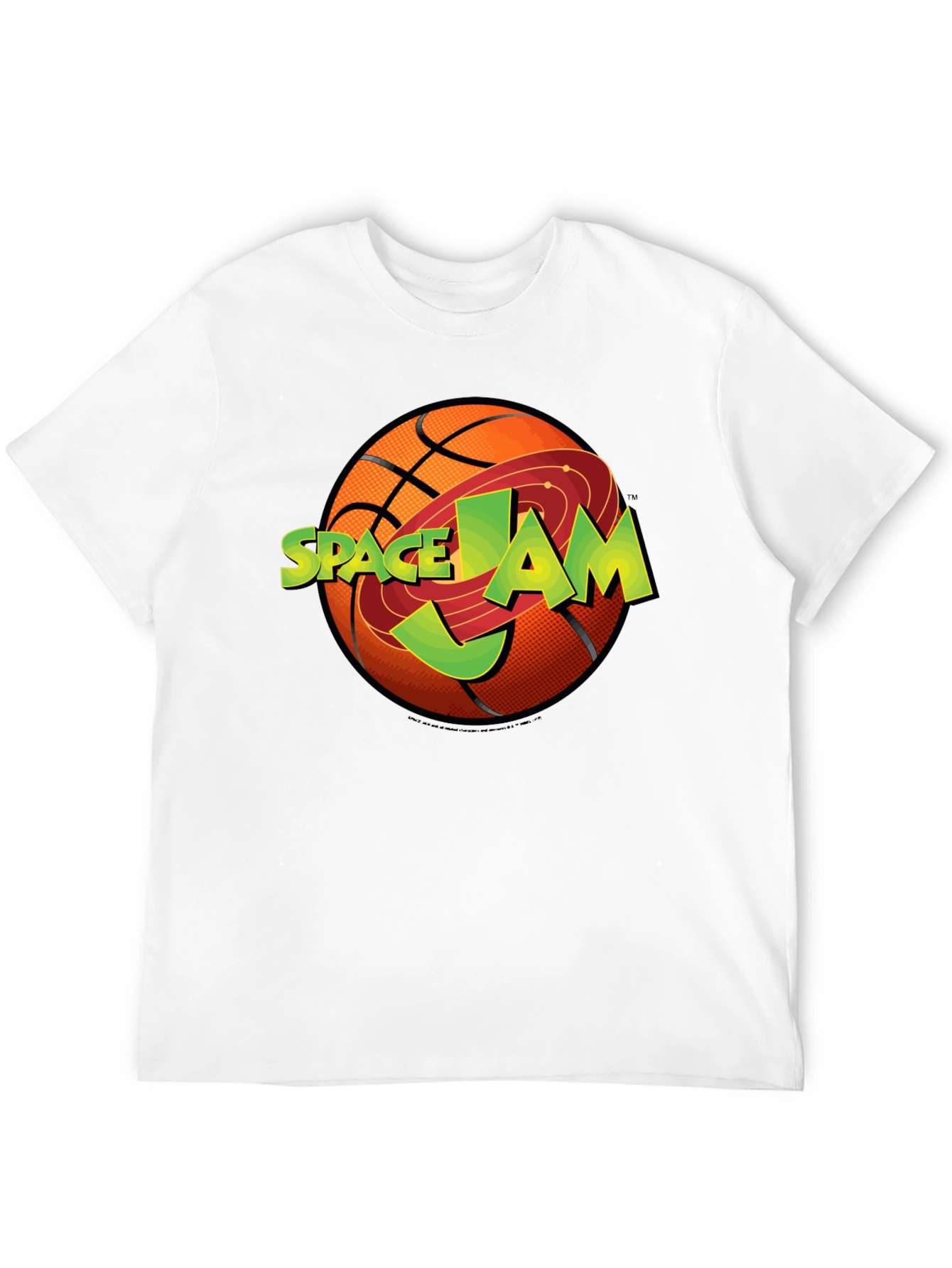 Space Jam Graphic T-Shirt | Black Basketball Tee