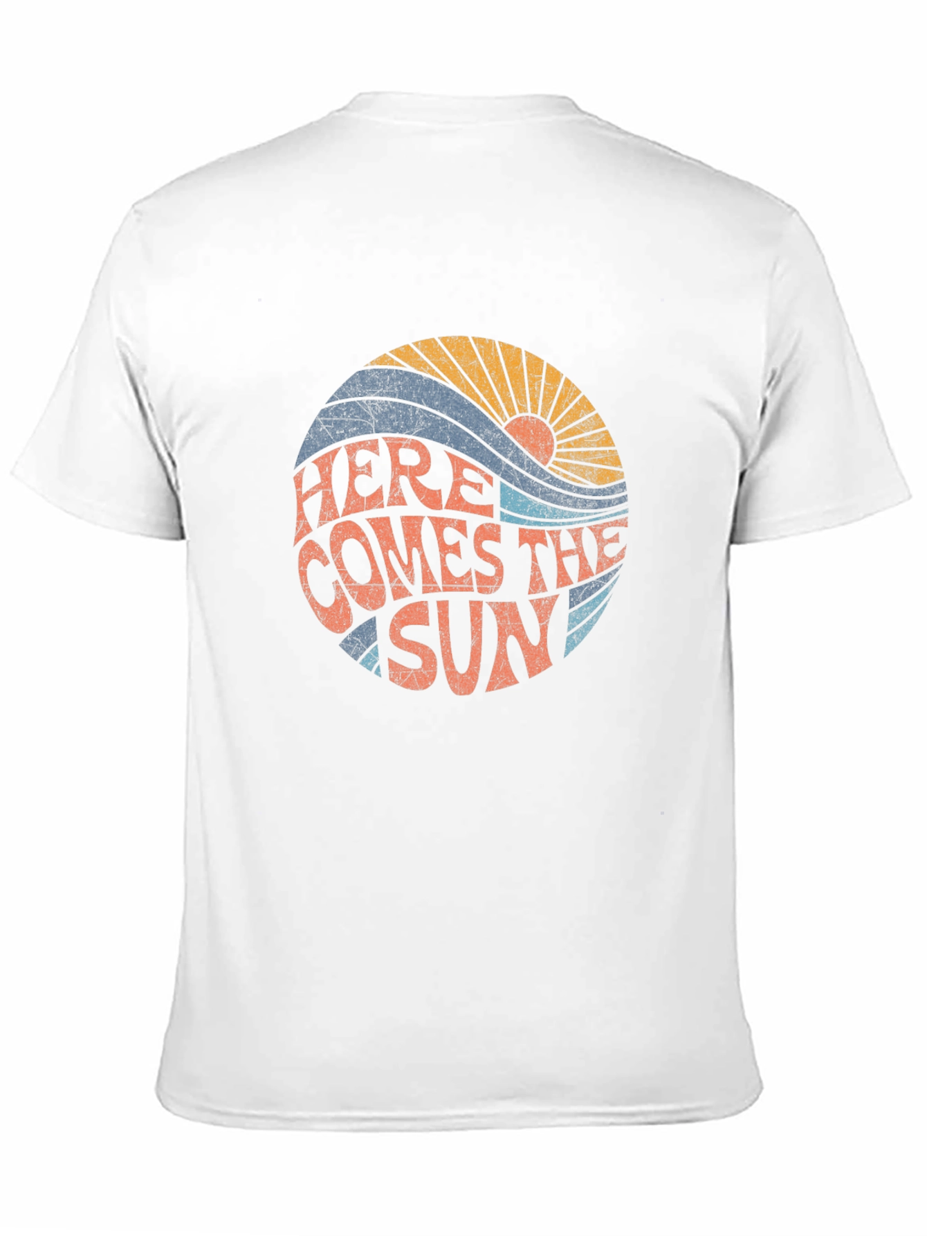Retro Here Comes The Sun Graphic Tee