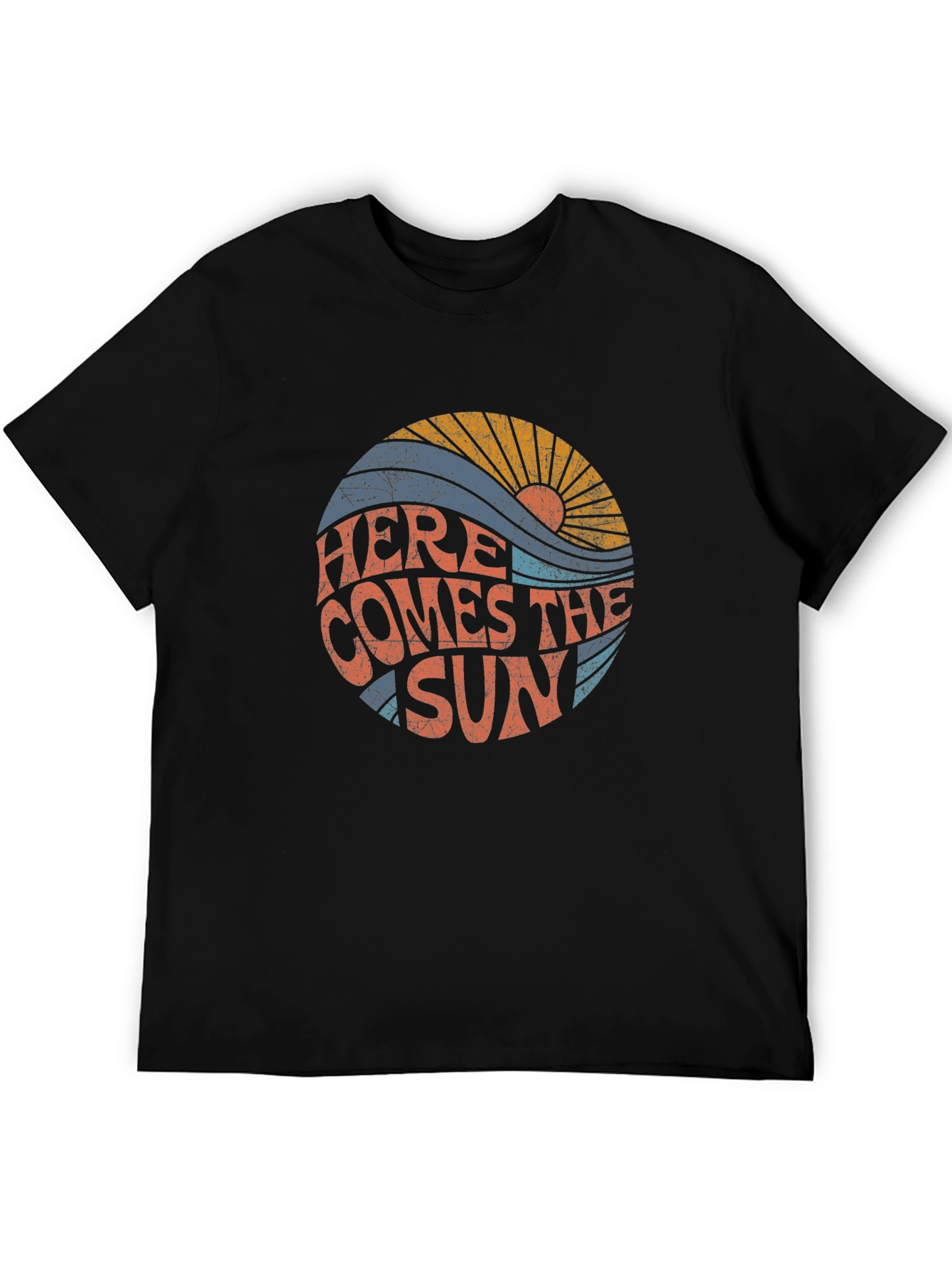 Retro Here Comes The Sun Graphic Tee