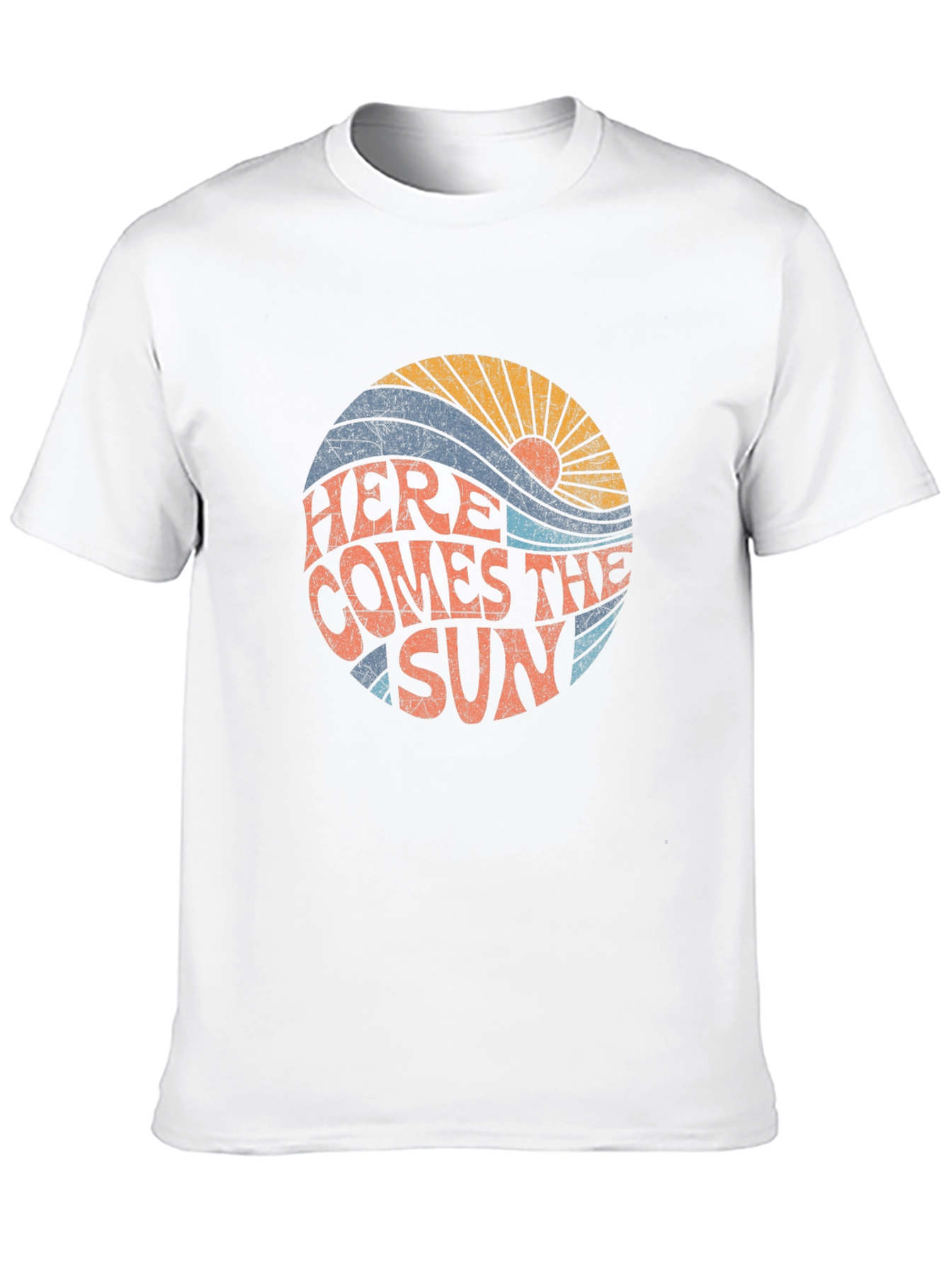 Retro Here Comes The Sun Graphic Tee