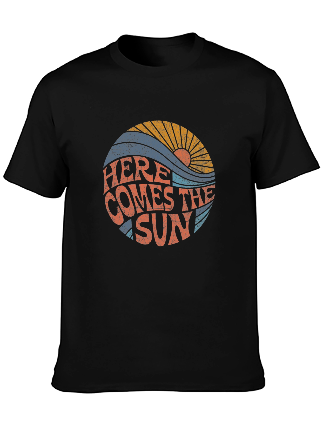 Retro Here Comes The Sun Graphic Tee