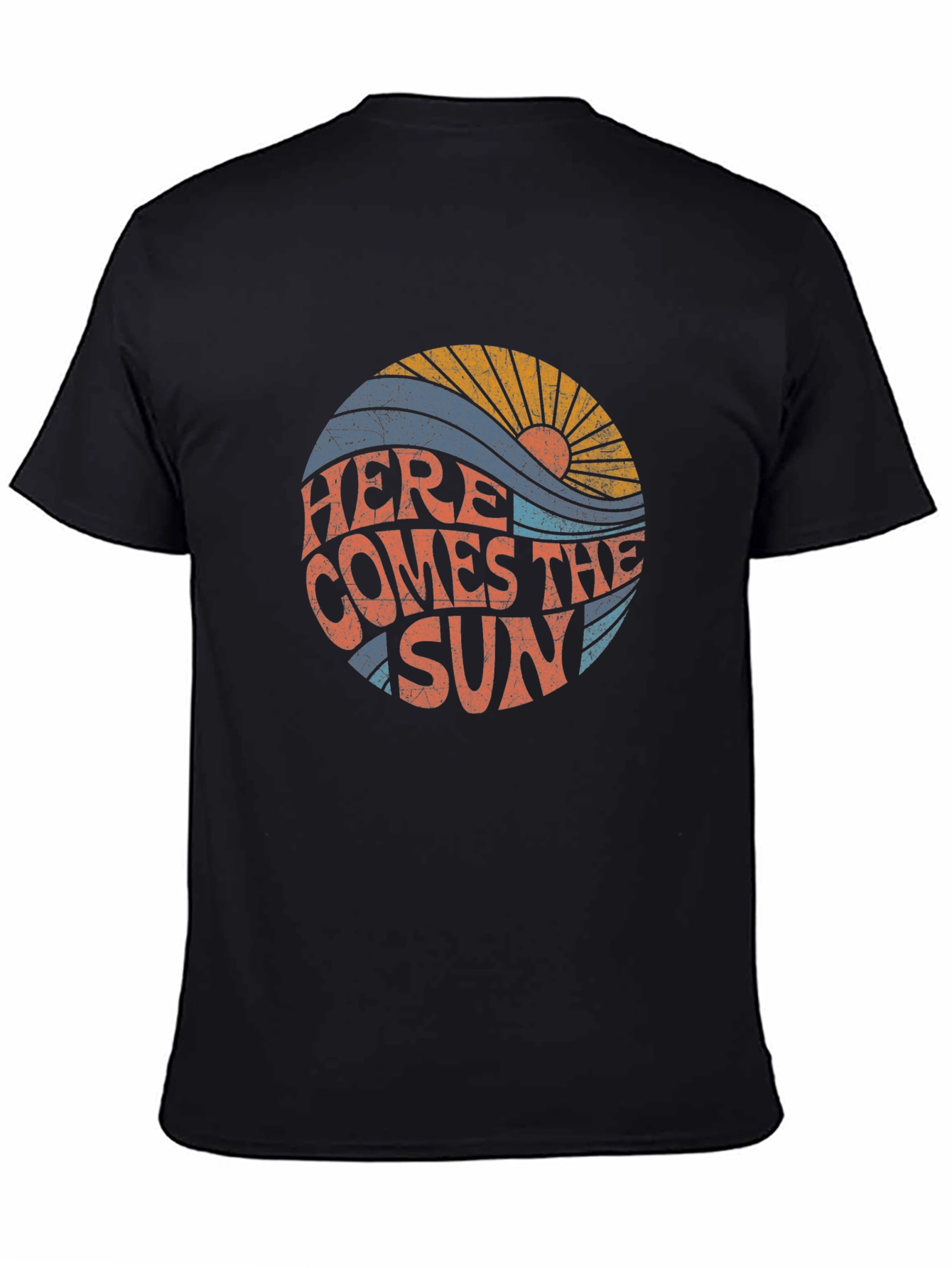 Retro Here Comes The Sun Graphic Tee