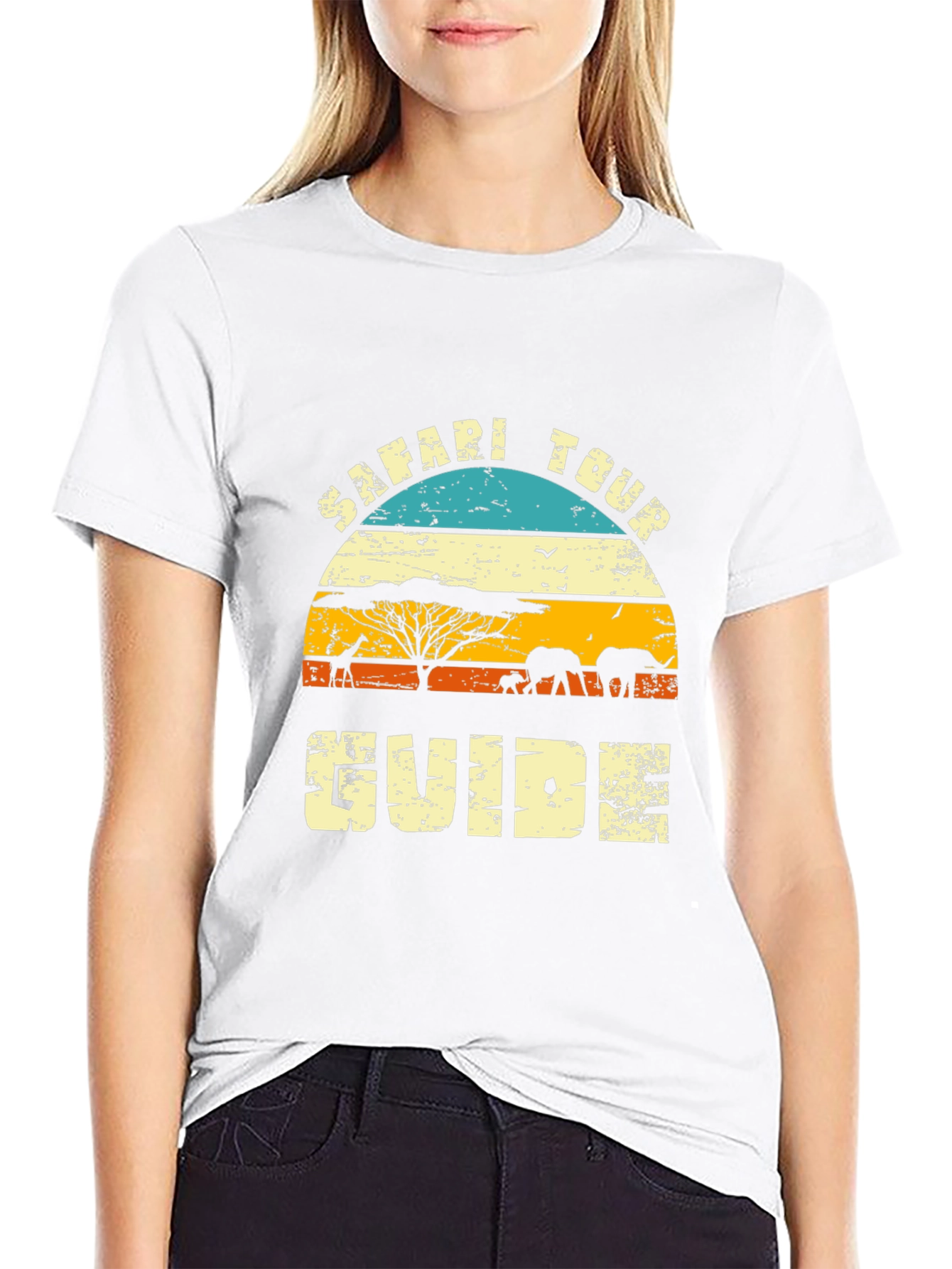 Safari Tour Guide Graphic T-Shirt - Unisex