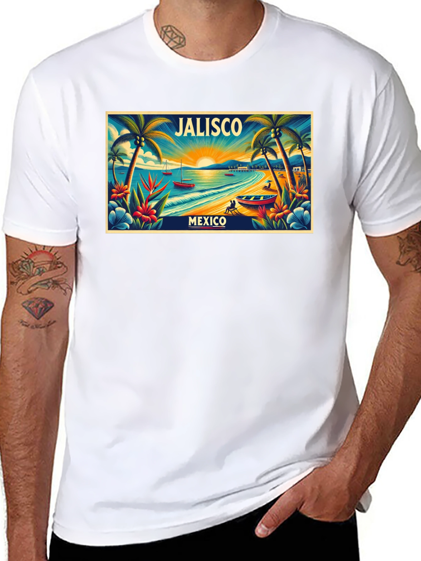 Jalisco Mexico Beach T-Shirt