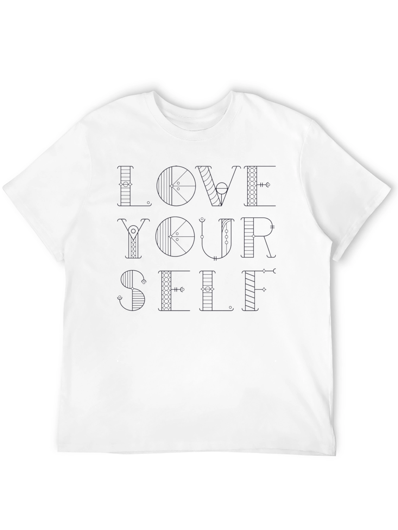 Love Yourself Black Graphic Tee