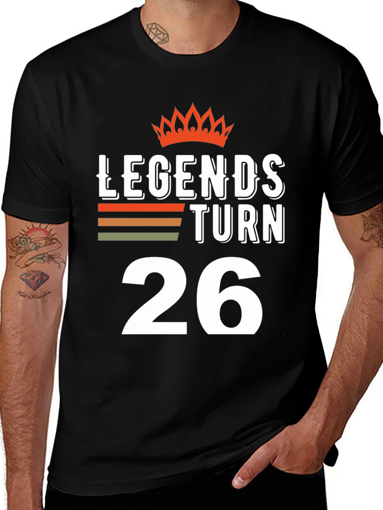 Legends Turn 26 Graphic T-Shirt