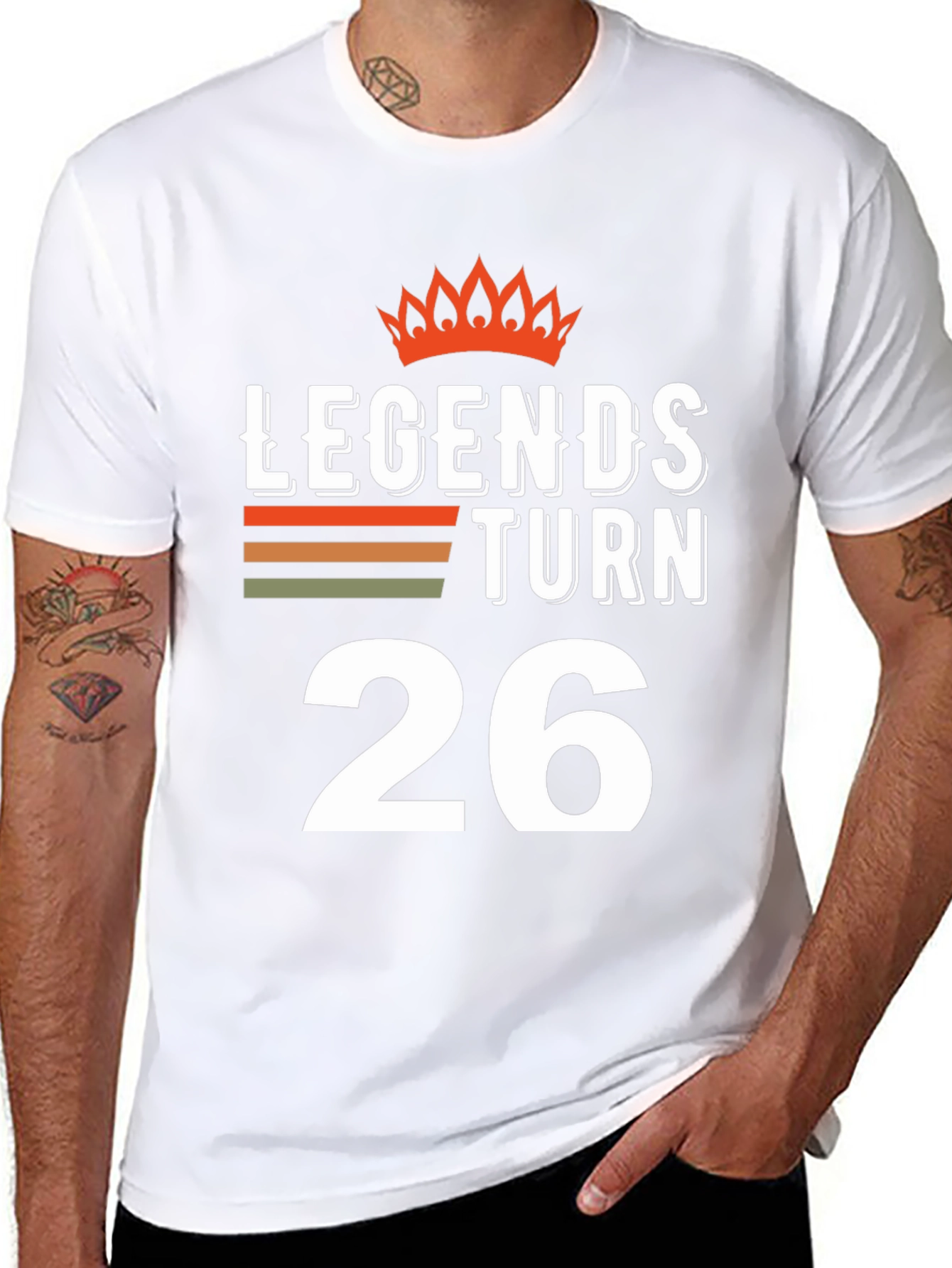 Legends Turn 26 Graphic T-Shirt