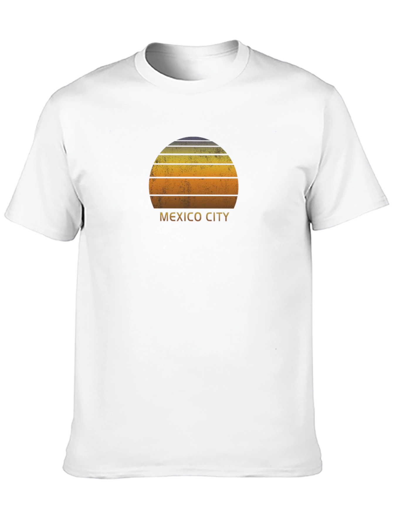 Mexico City Sunset Graphic T-Shirt