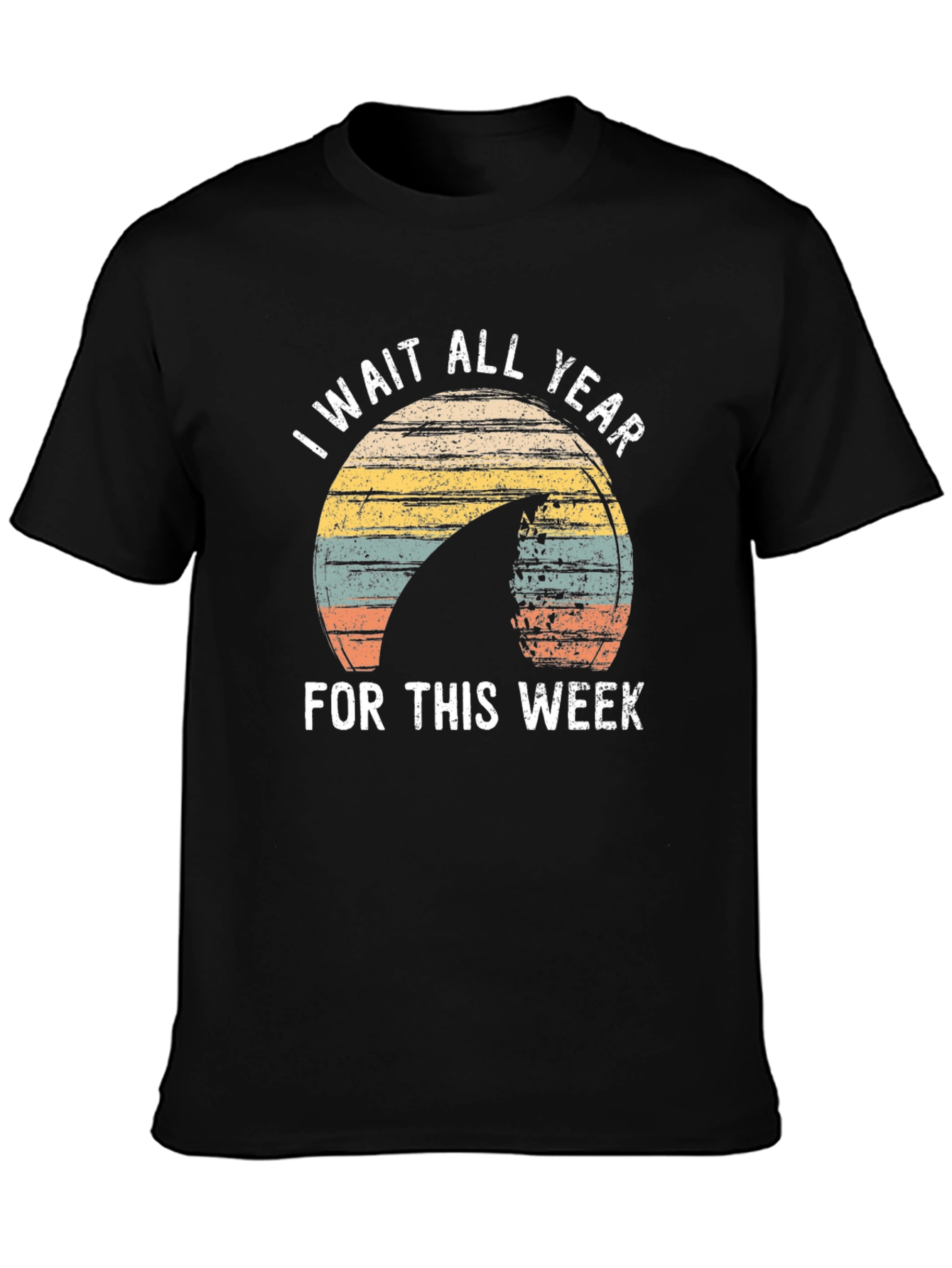 I Wait All Year Shark Week Tee