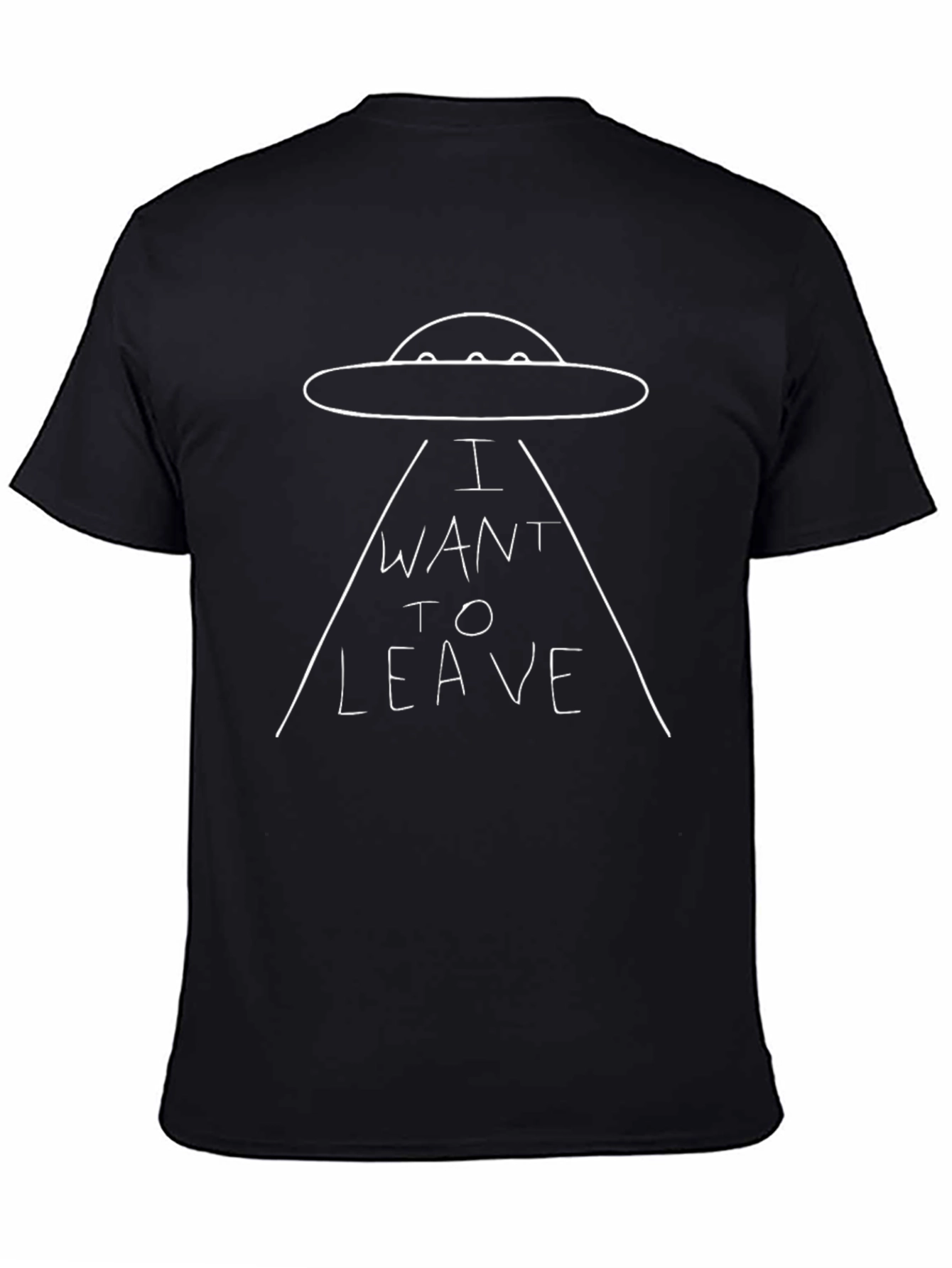 I Want to Leave UFO Graphic Tee