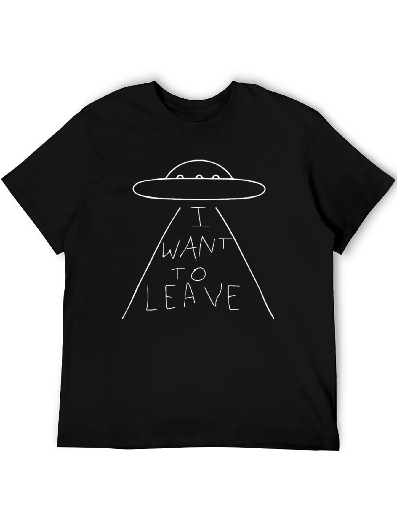 I Want to Leave UFO Graphic Tee