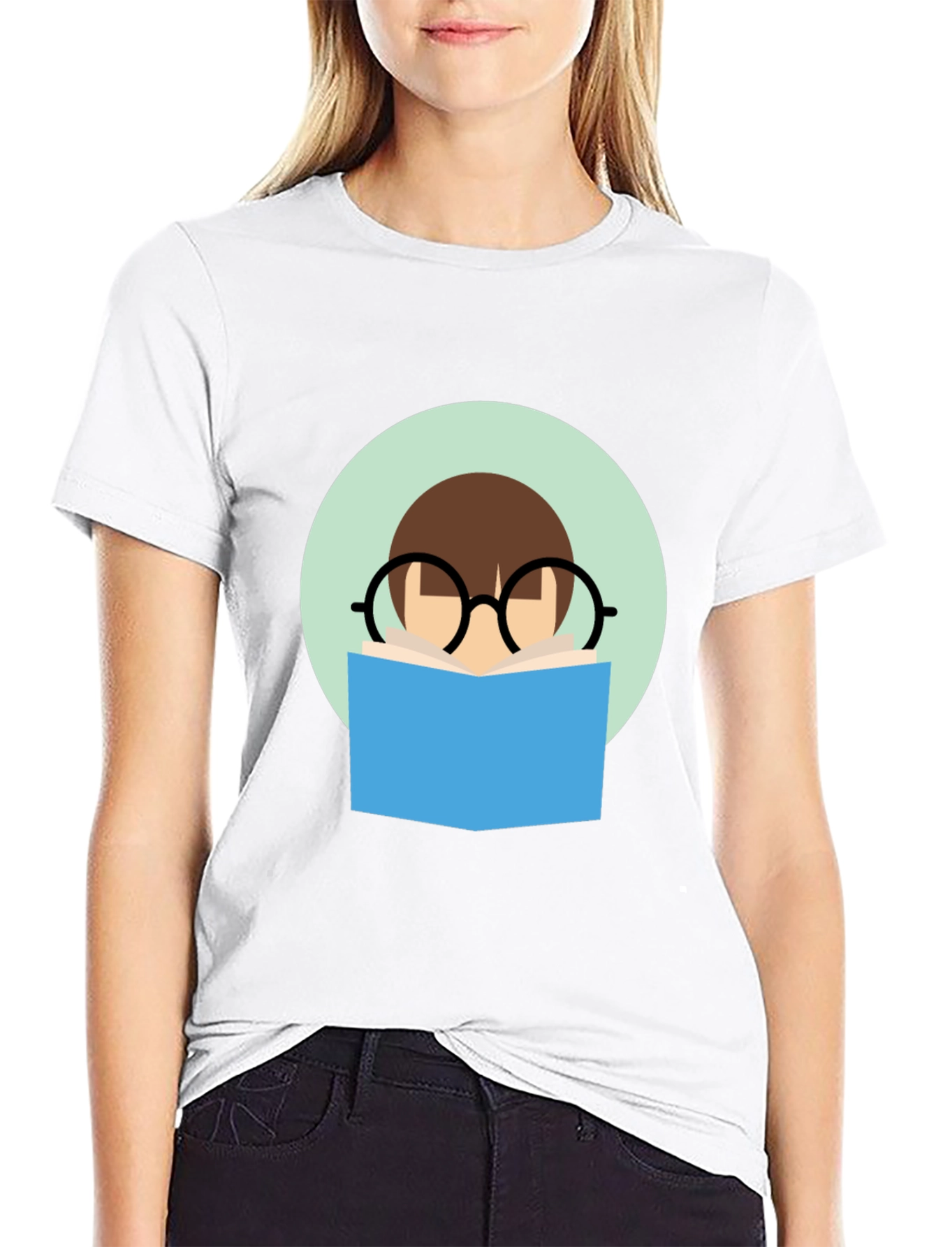 Reading Man Graphic T-Shirt