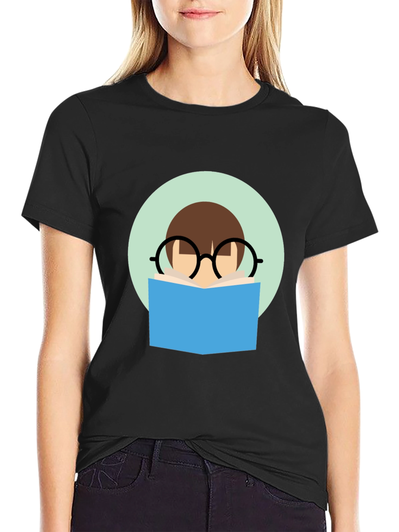 Reading Man Graphic T-Shirt