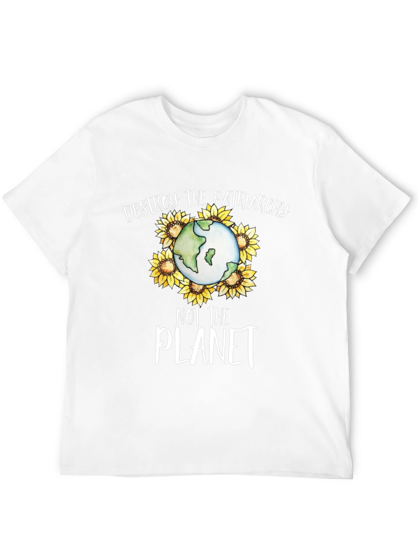 Destroy Patriarchy Not the Planet Graphic Tee