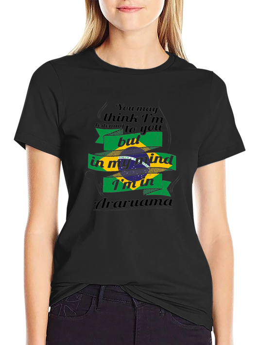 Brazil Araruama Mind T-Shirt - Novelty Tee
