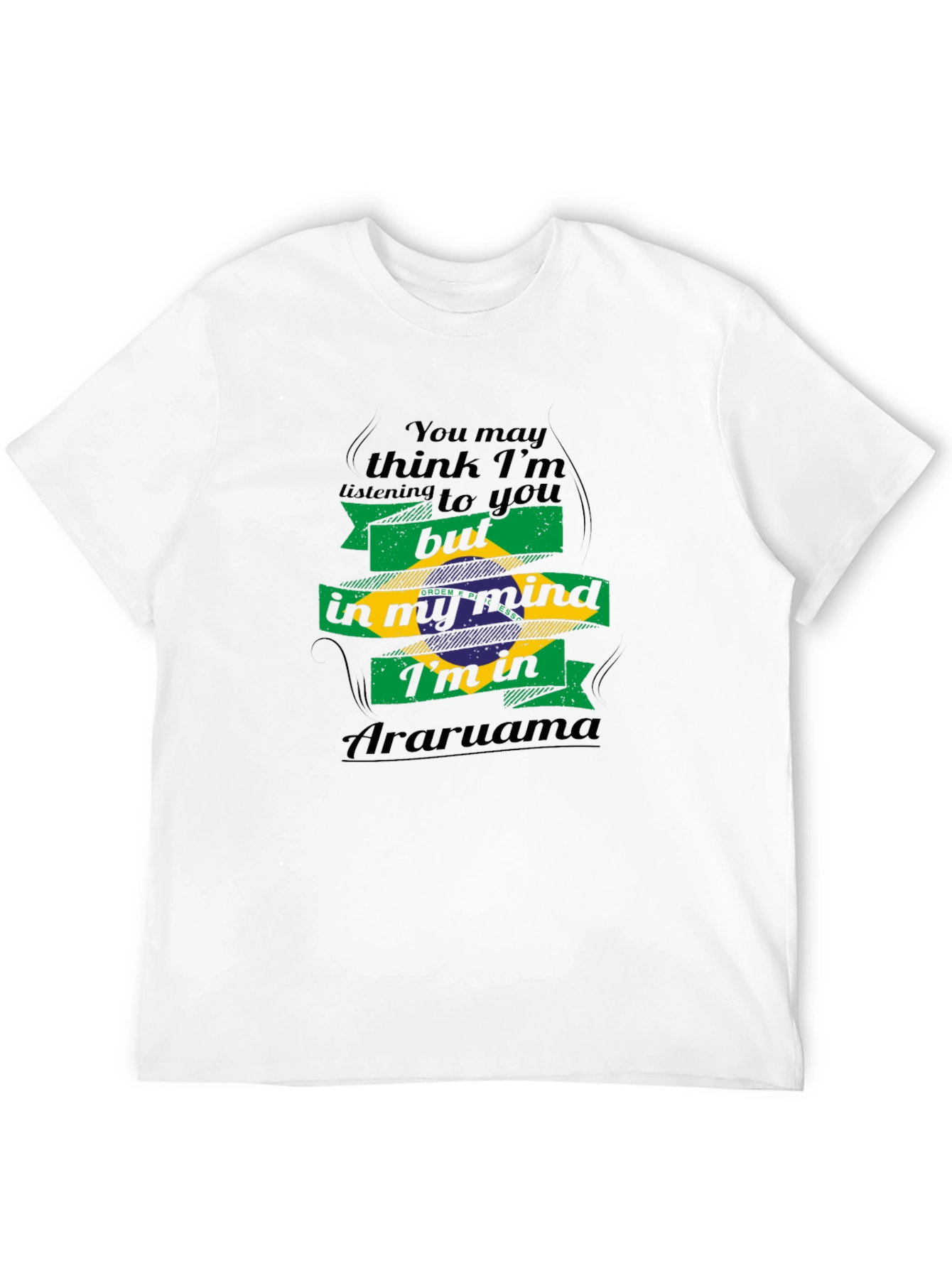 Brazil Araruama Mind T-Shirt - Novelty Tee