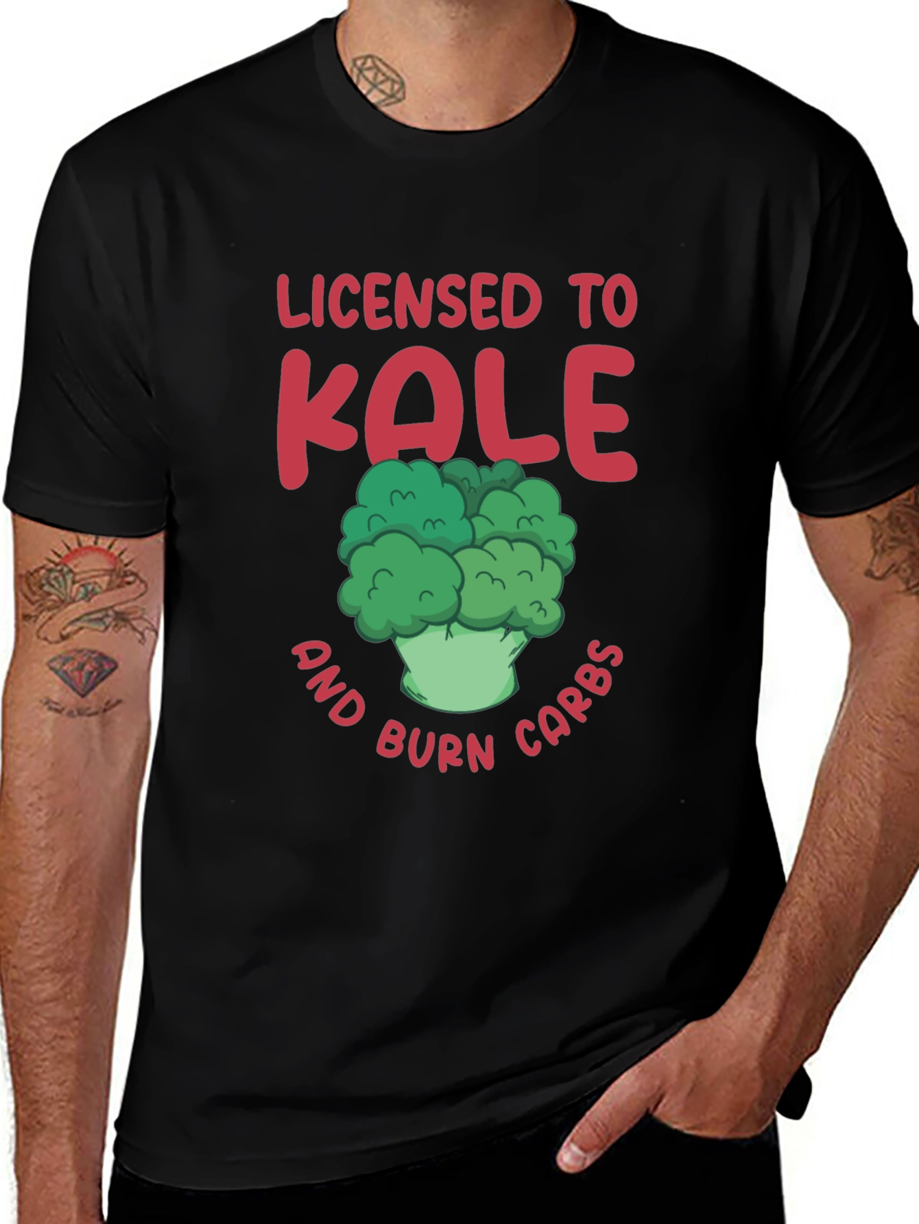 Licensed to Kale T-Shirt - Burn Carbs!
