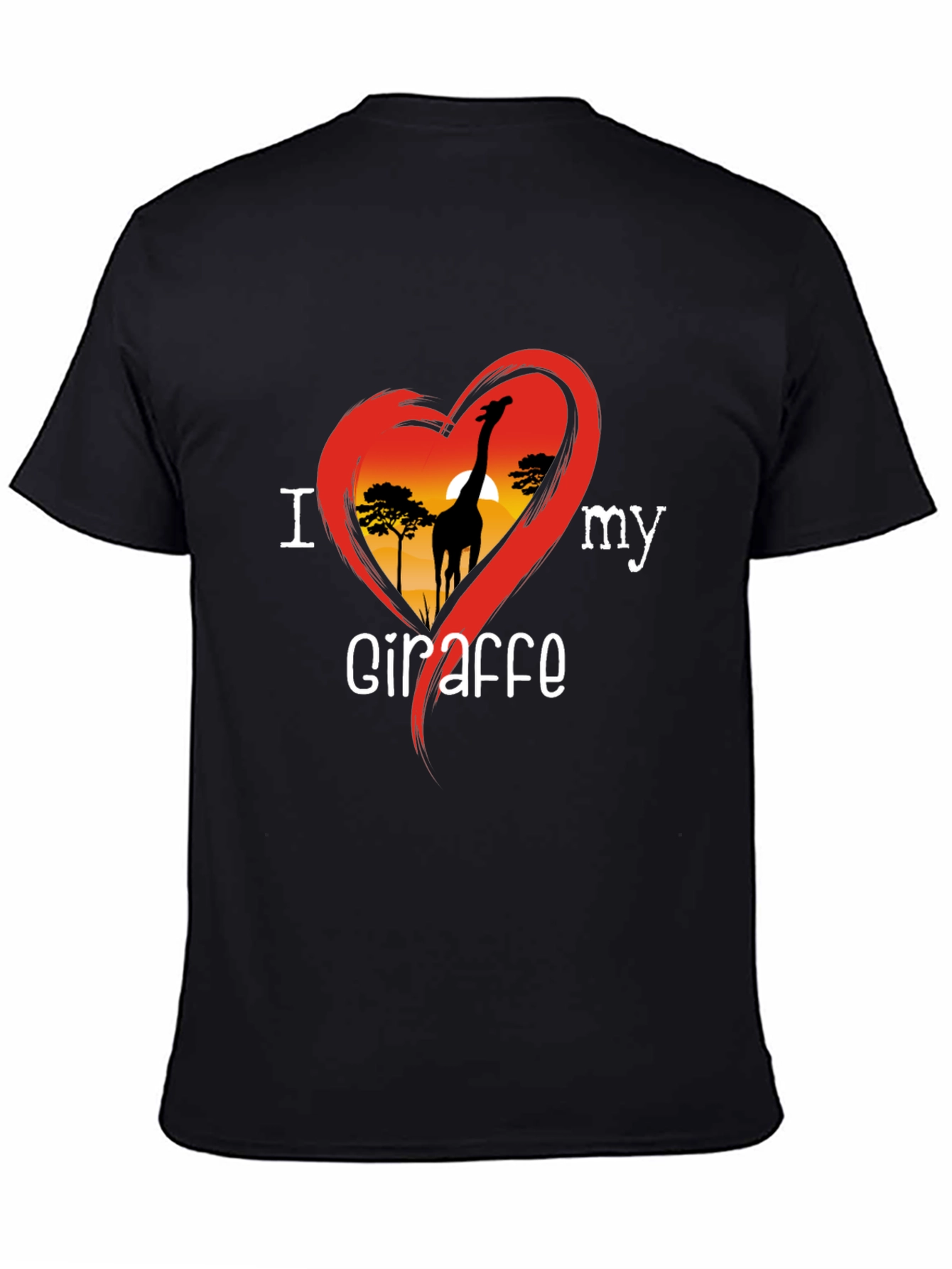 I Love My Giraffe T-Shirt