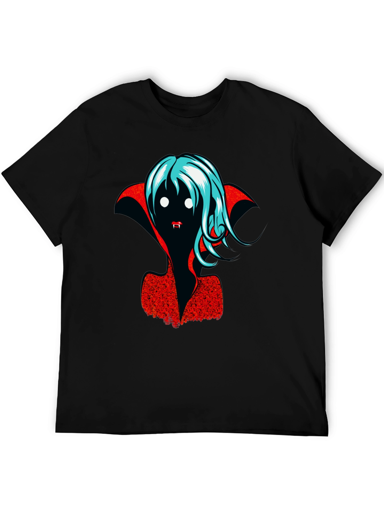 Vampire Graphic T-Shirt - Halloween Fashion